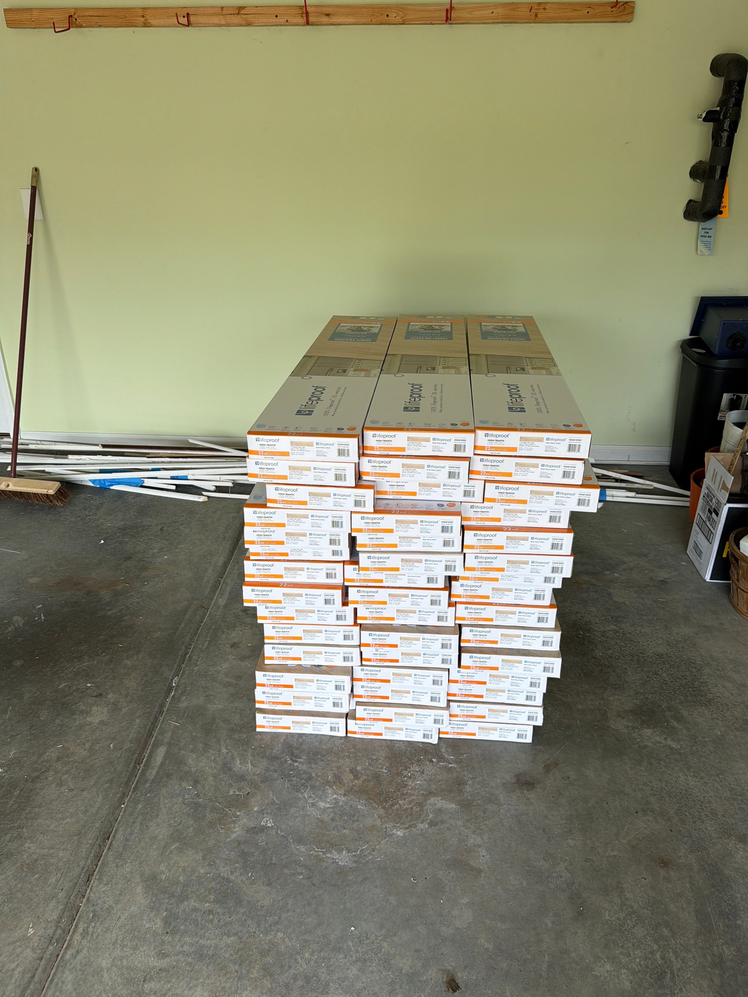 Luxury Vinyl Plank Flooring Installation and Interior Refresh in Durham by Billy Weatherspoon Contractor