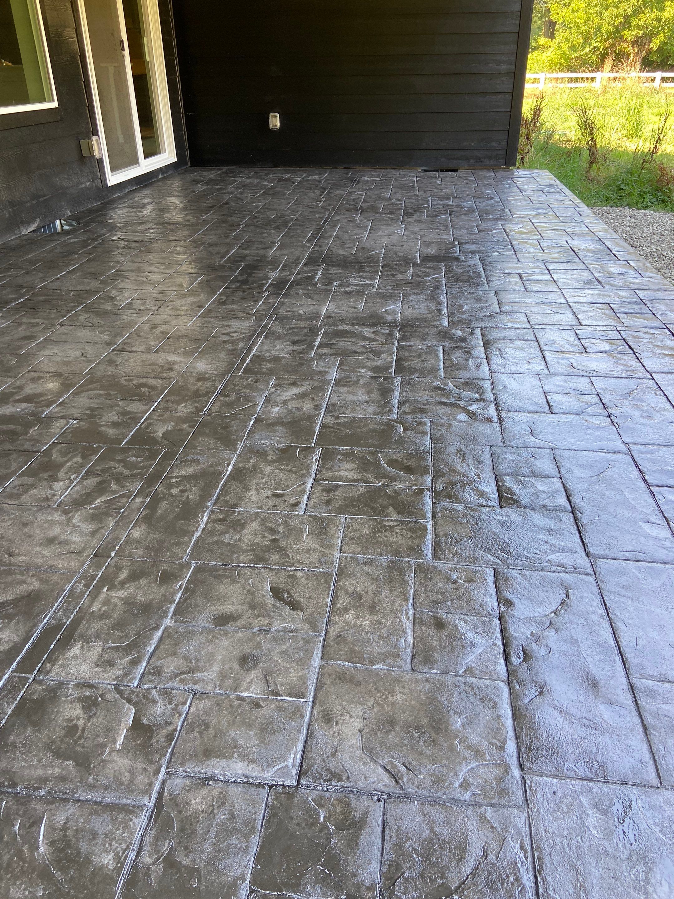 Lauren | Concrete Driveway, Back Patio & Asphalt Patch Repair  by Jireh Asphalt & Concrete Inc 