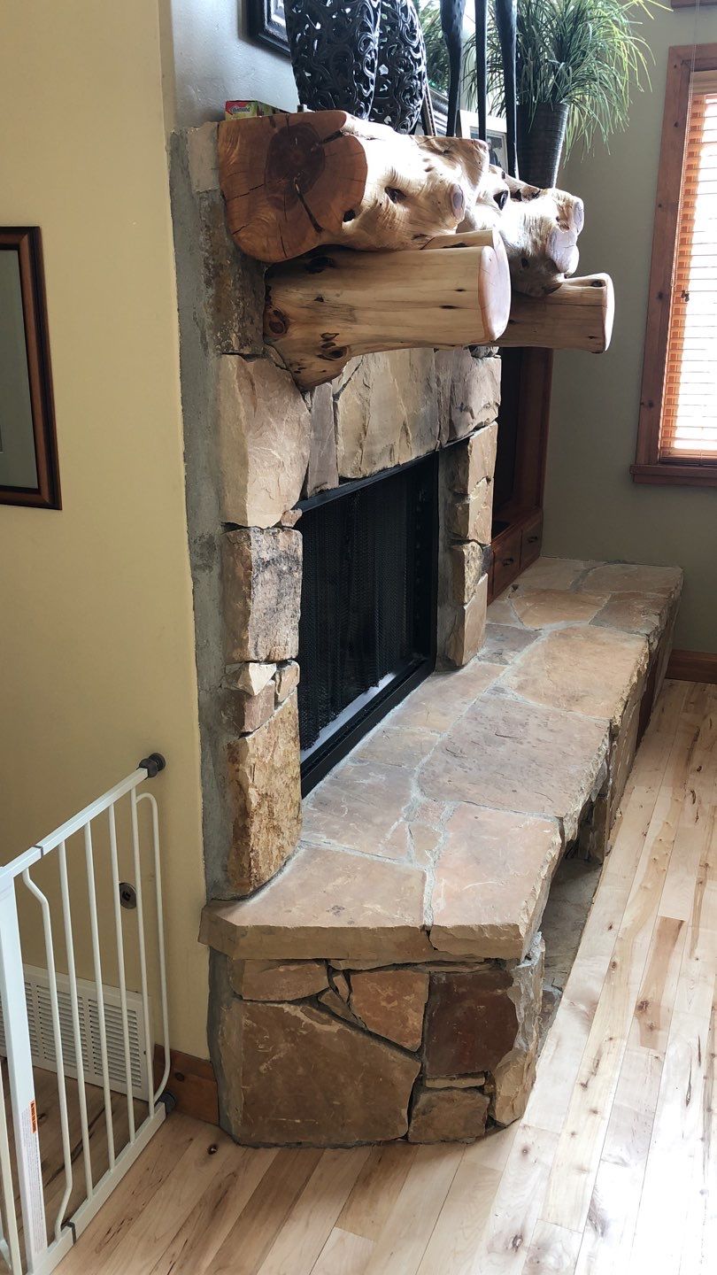 Fireplace Project in Park City by Rudd Builders LLC