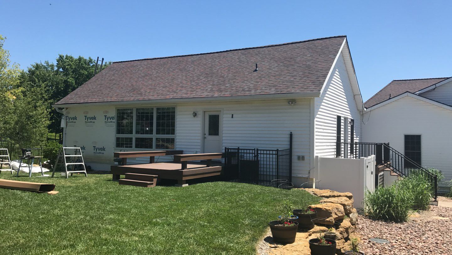 ROOF SIDING GUTTER REPLACEMENT after major Stom  using Owens Corning Duration and Alside Prodigy Siding by Gorilla Exteriors Contracting, LLC