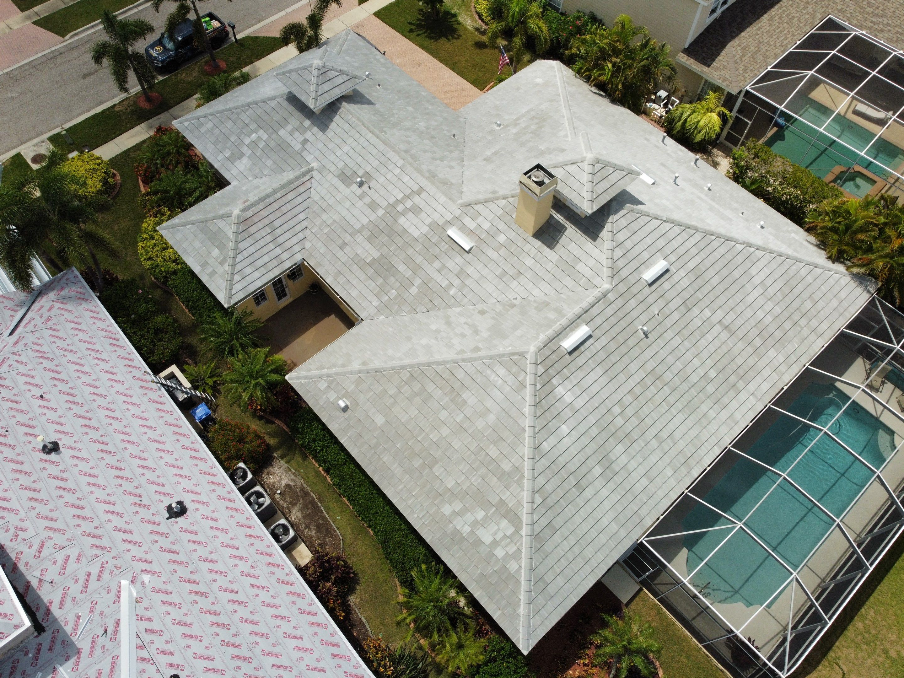 Roof Replacement in Apollo Beach, FL. by Steadfast Roofing