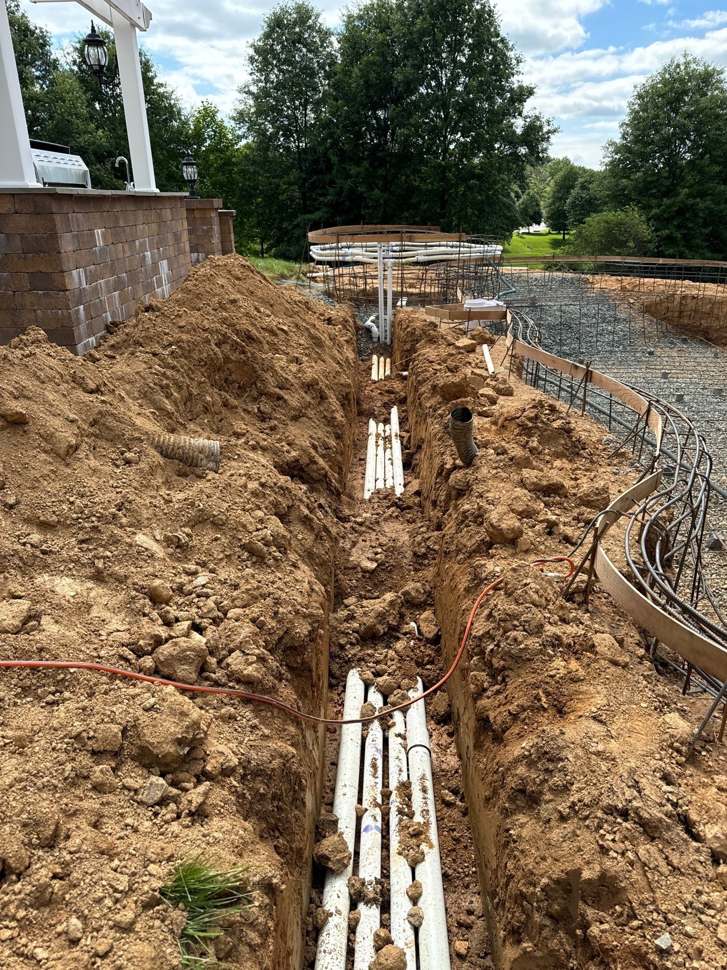 Project in Clarksville, MD by Elysium Pools