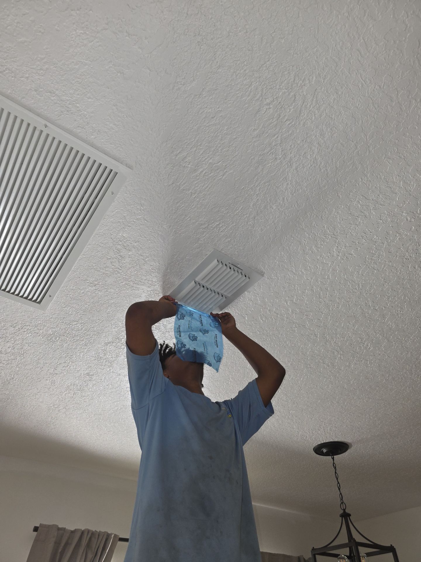 New construction duct cleaning in Clermont by Hygienic Air, Inc