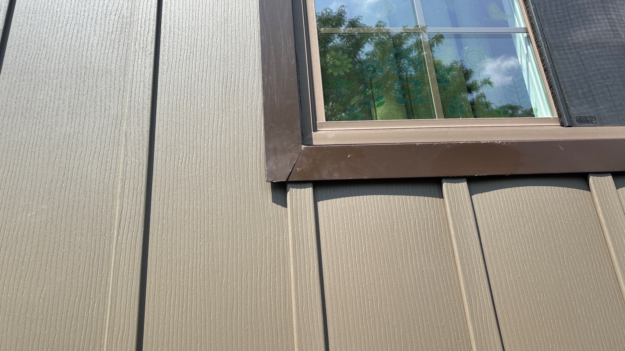 Siding Installation using Ascend 7" Composite Flagship Brown by 180 Contractors