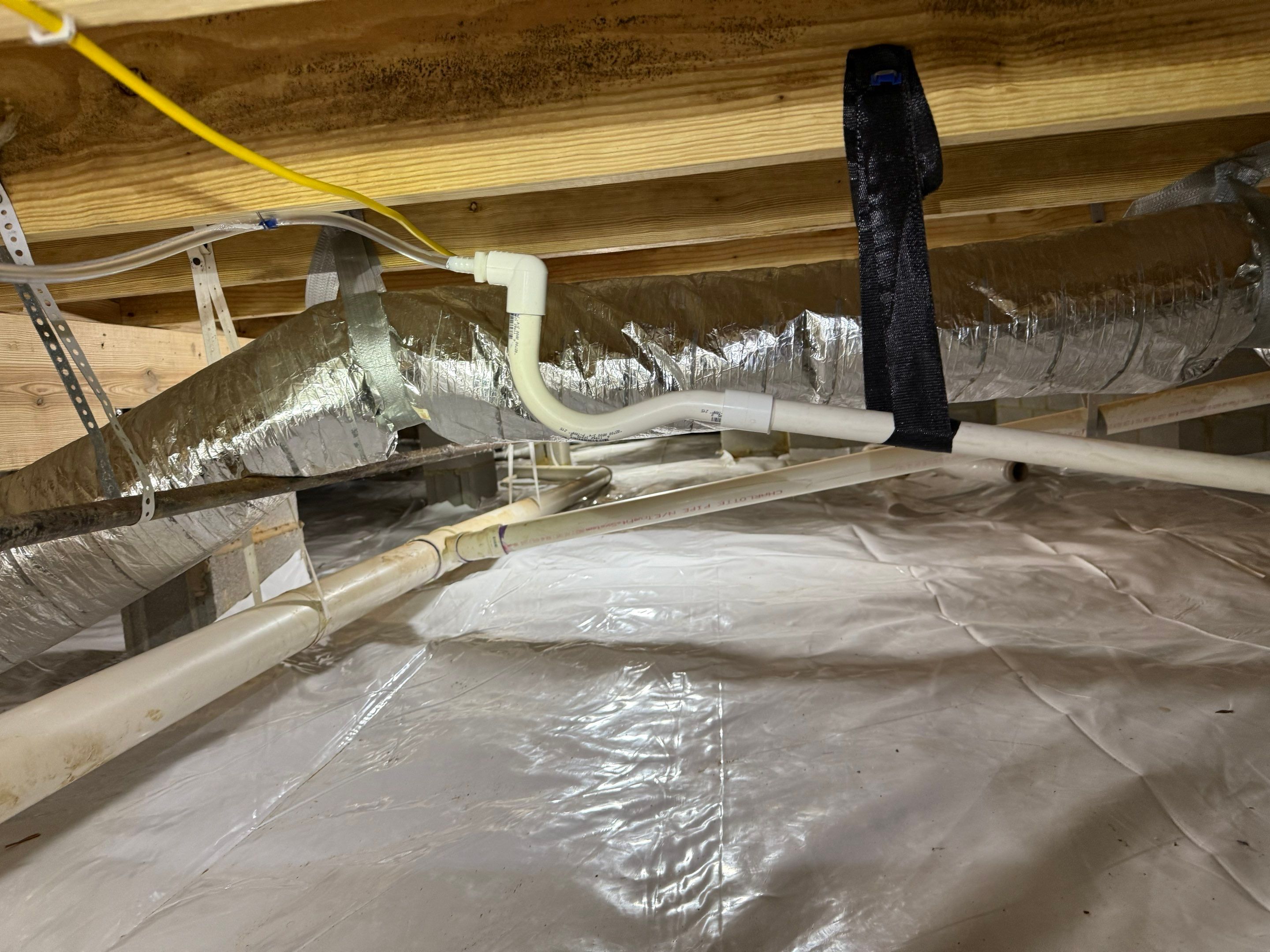 Project in Yorktown by Patriot Crawl Space Repairs