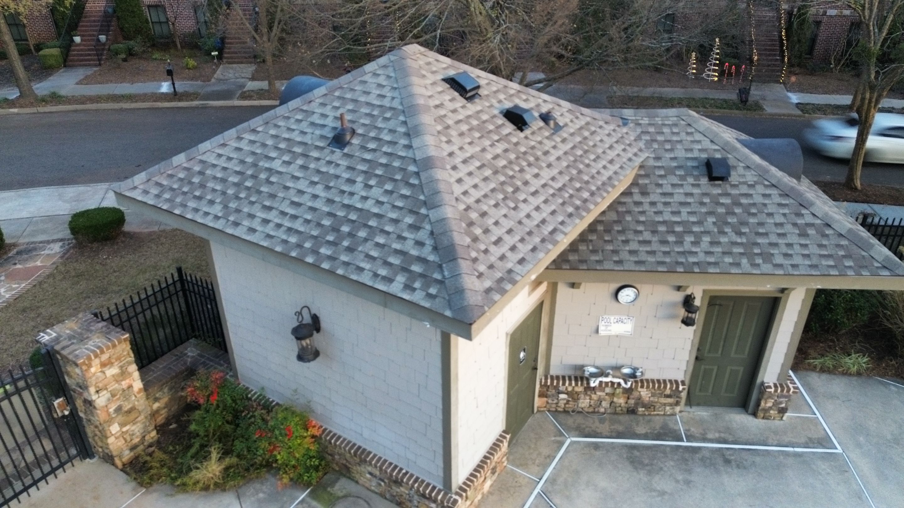 Roswell, GA Roof Replacement GAF Timberline HDZ Weathered Wood by Reset Roofing