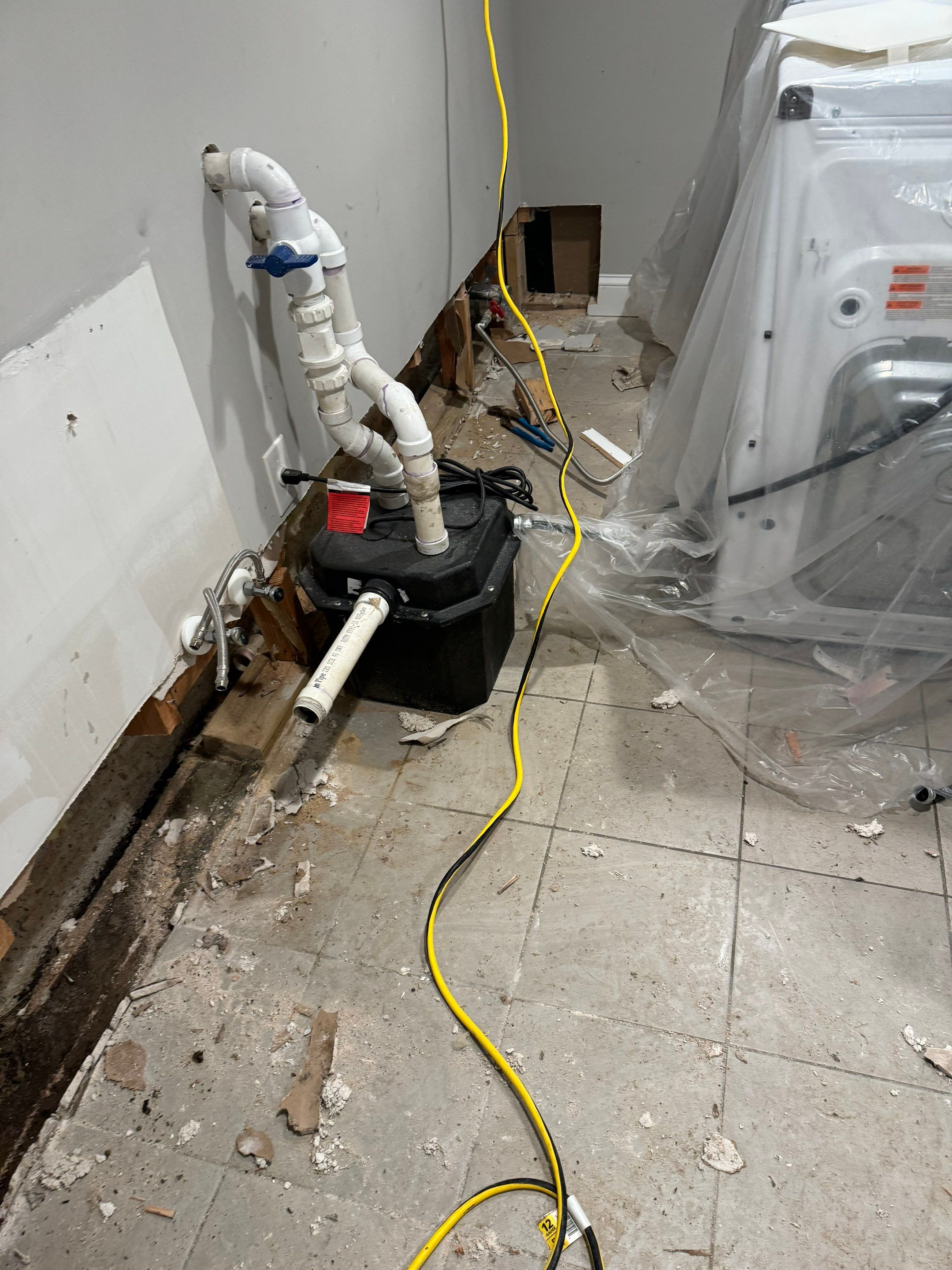 Interior French Drain Livingston NJ by Pure Service Pro, LLC 