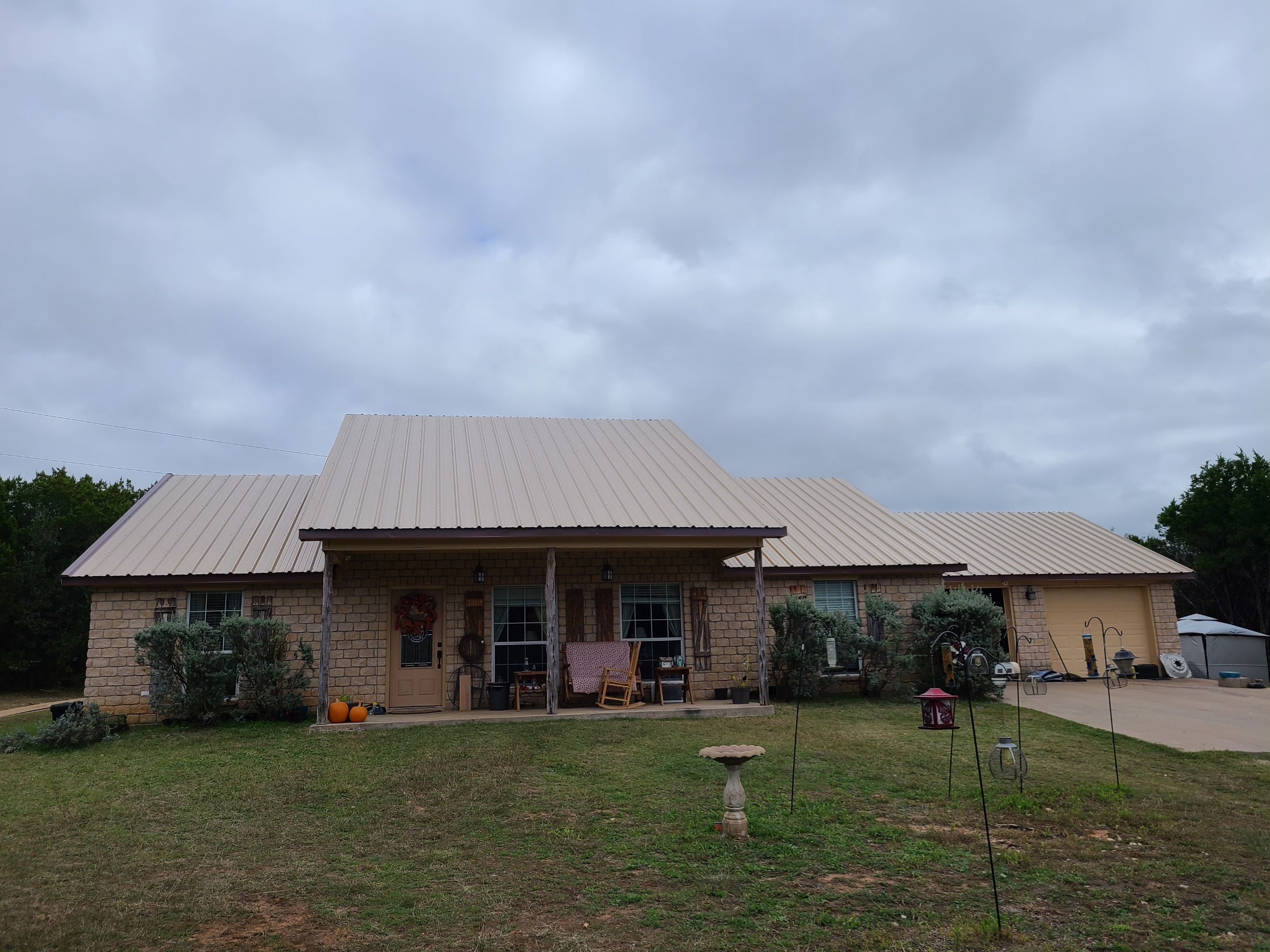 Residential Roofing Installation using PBR Metal Roof by Harvey Roofing & Construction