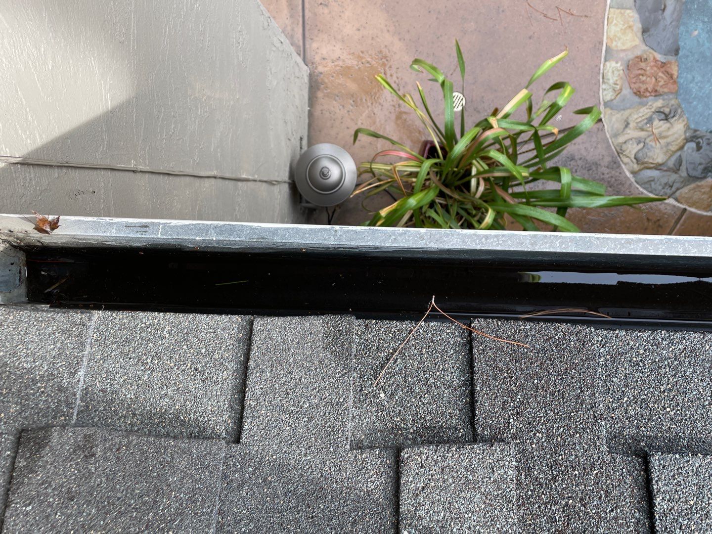 San Jose Gutter Cleaning on a 2 story home by All One Solar Shine