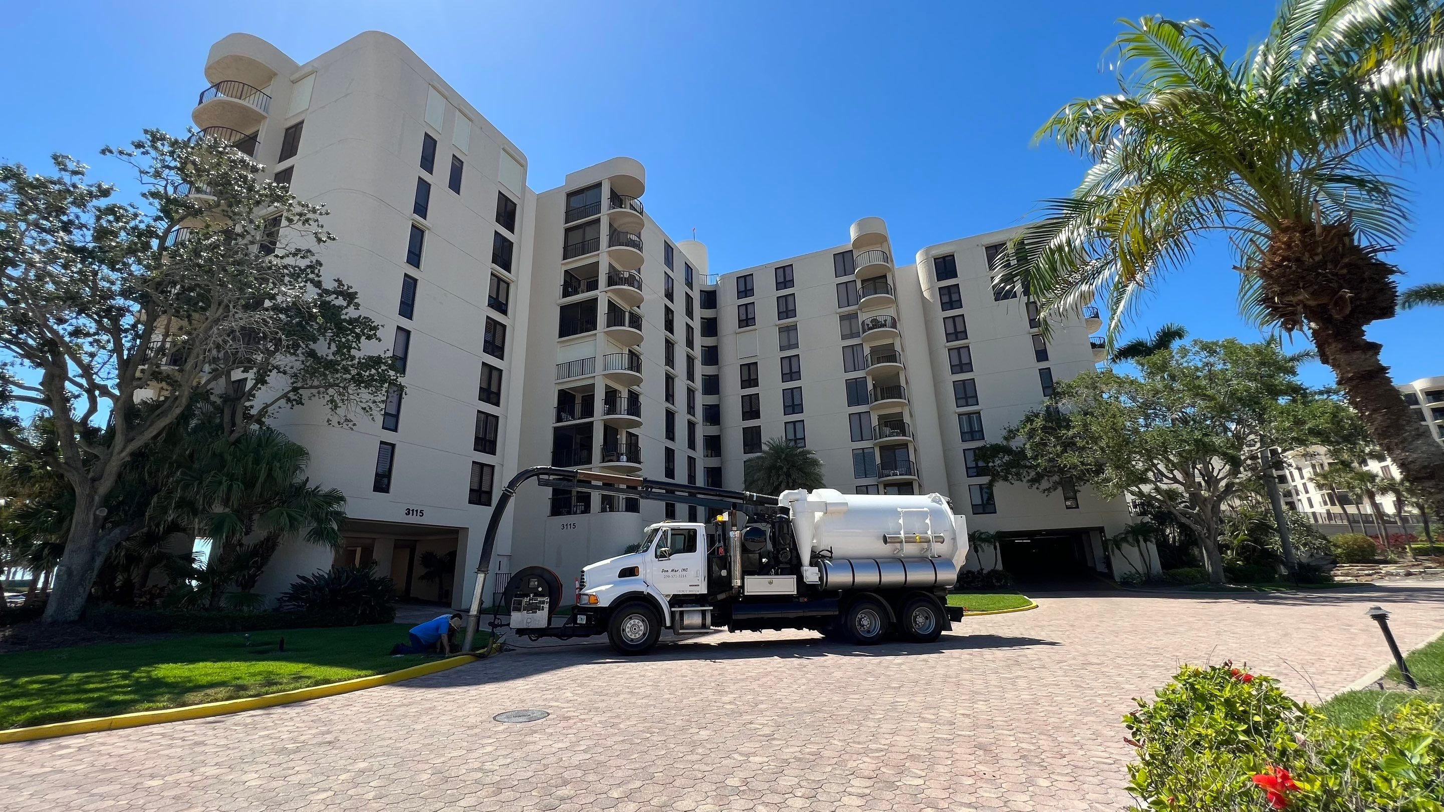 Condo Storm Water System Maintenance by Don Mar, Inc. Storm Water Solutions