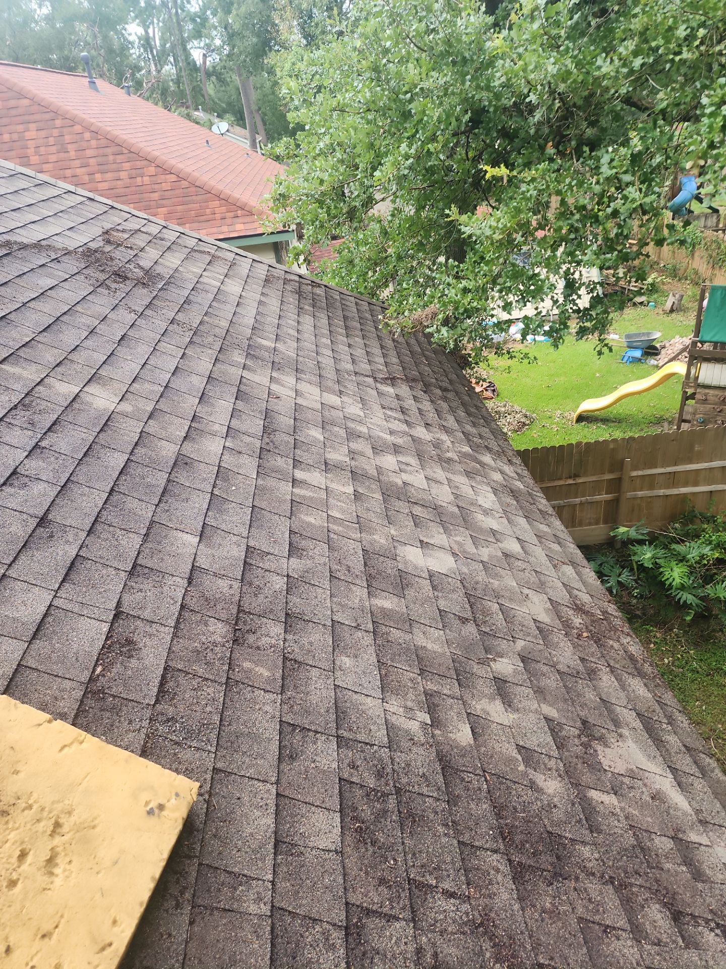 Hail Damage using Owen's Corning Duration (Lifetime) Shingles by Roof Repair Company