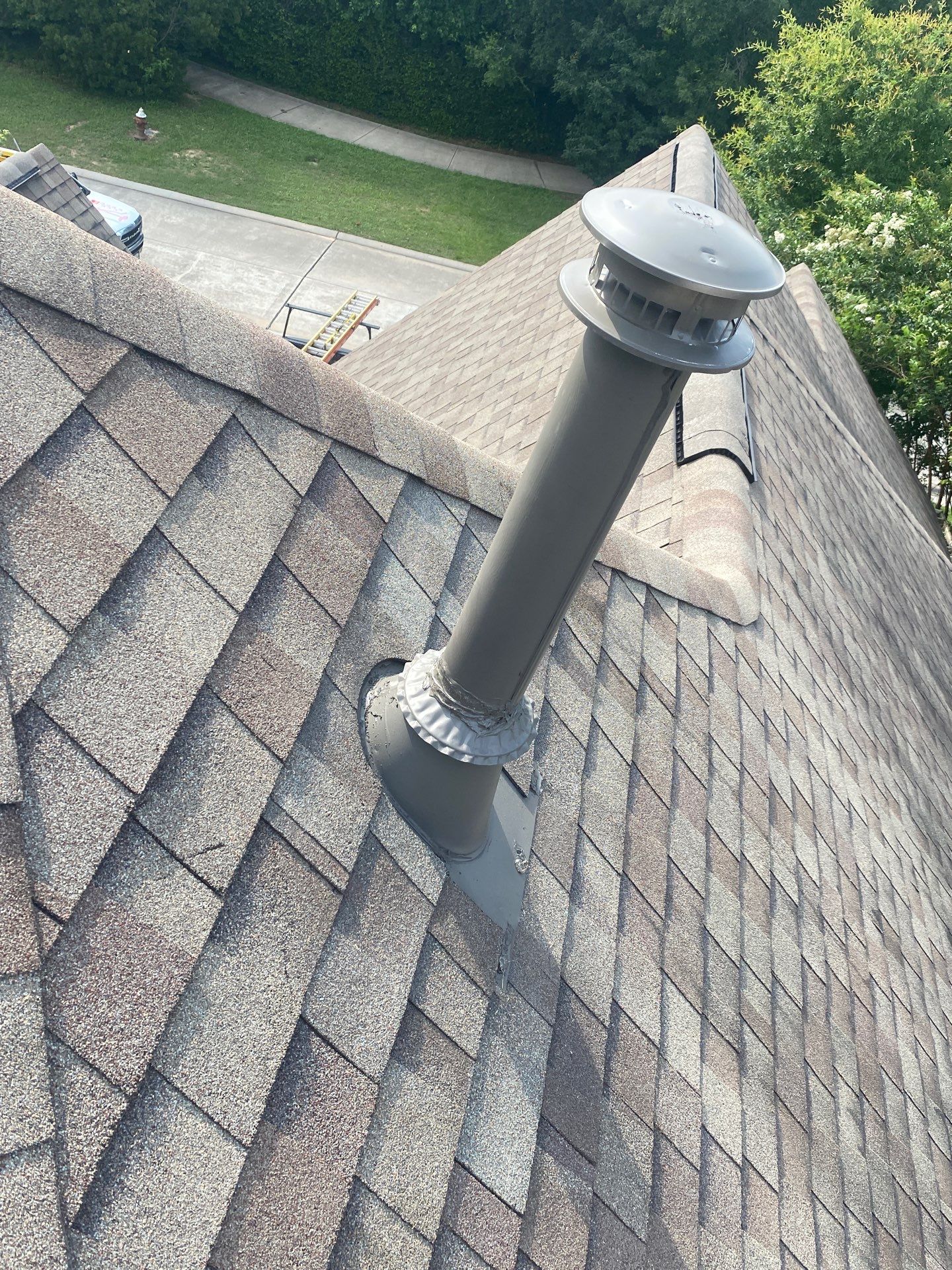 Hail Damage using Owen's Corning Duration (Lifetime) Shingles by Roof Repair Company
