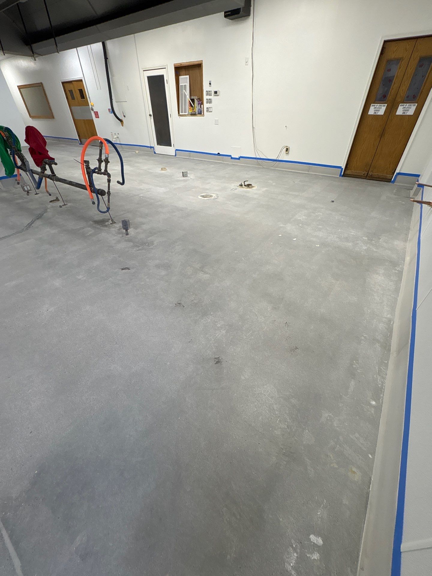 Commercial Kitchen Floor Remodel at Elks, Winchester, VA by Tailored Concrete Coatings