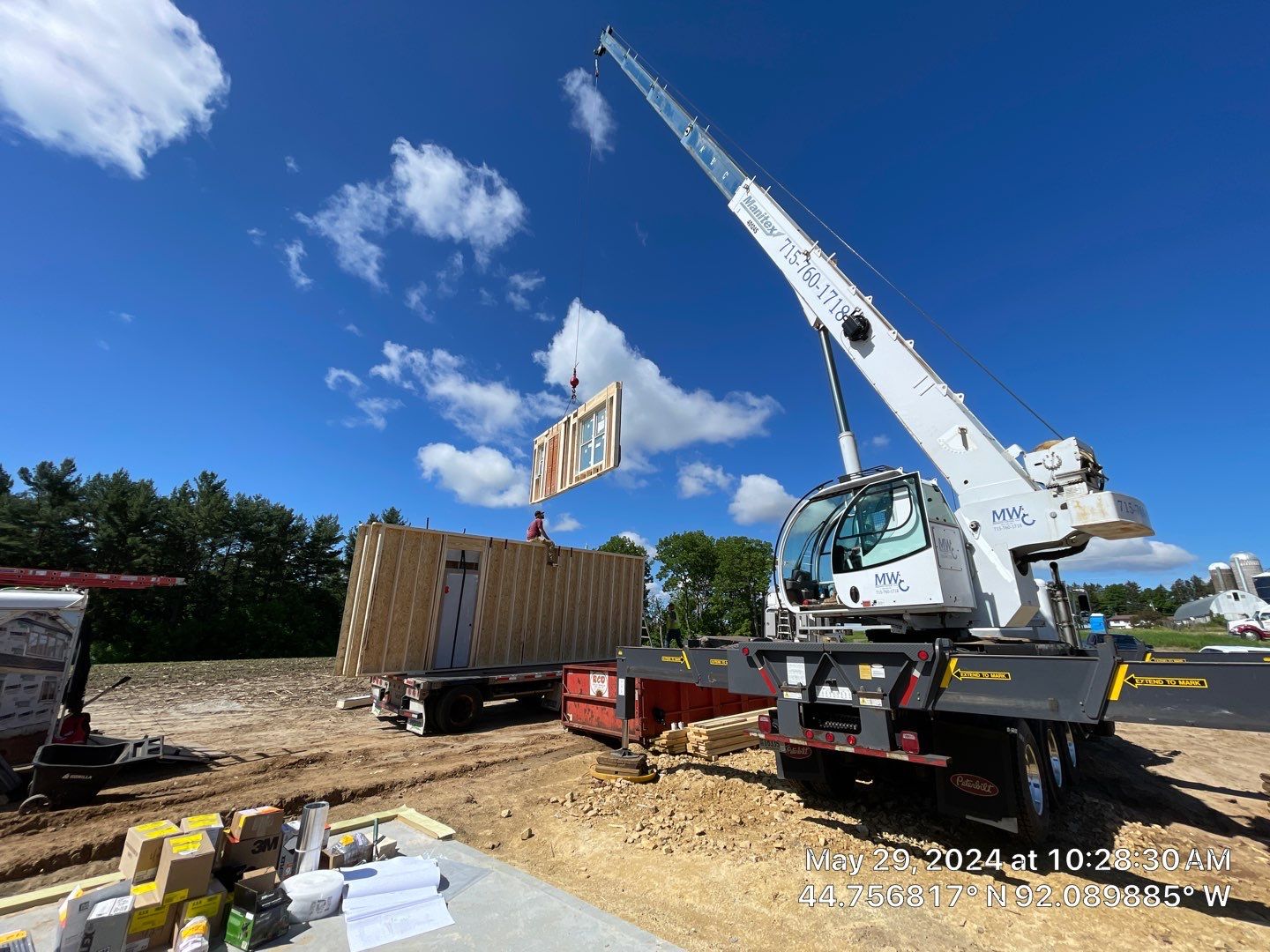 Elmwood, WI Build by Bauer Estates LLC