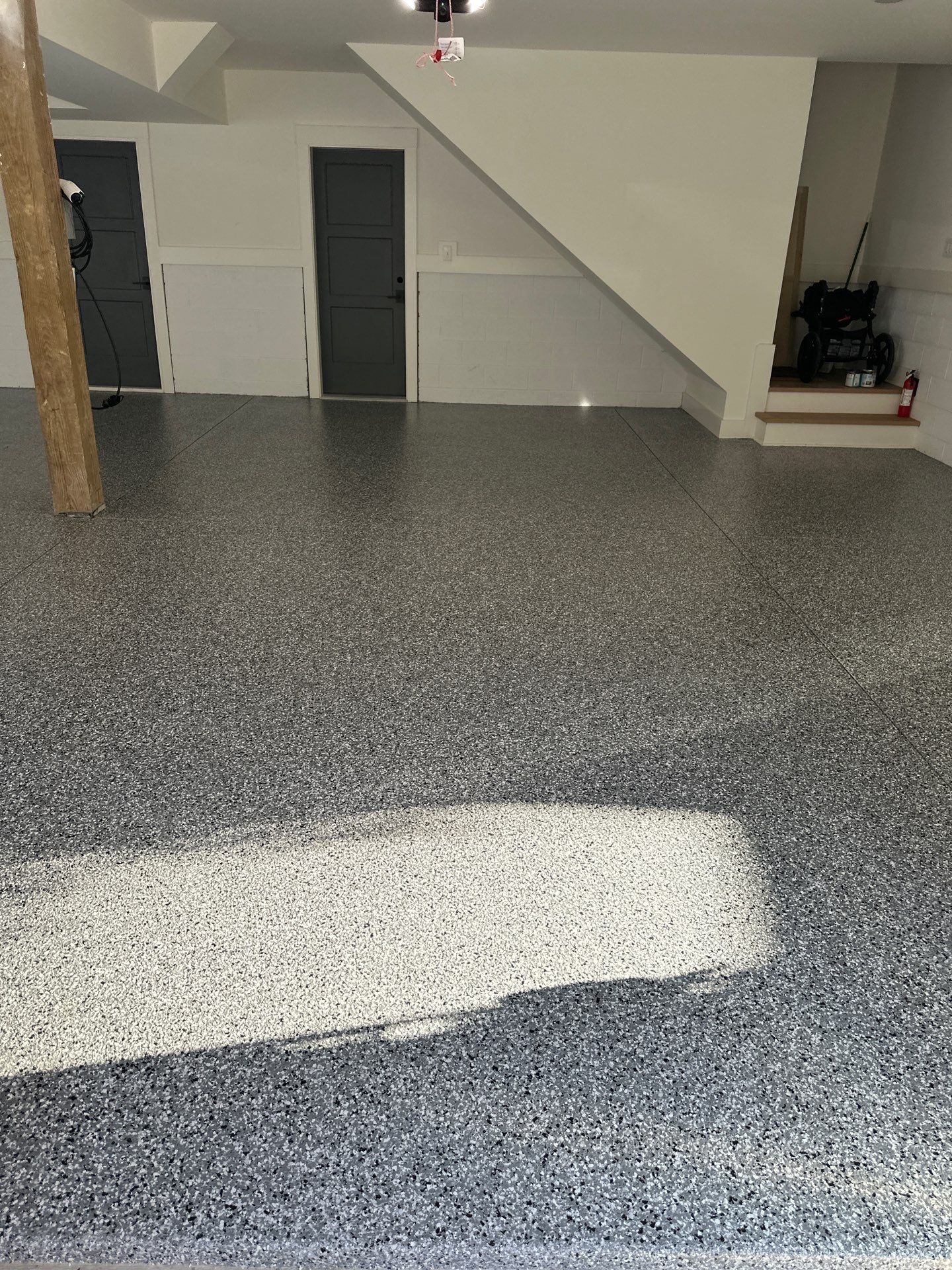 Garage Floor Coating using Wombat by My Garage Floor Guys