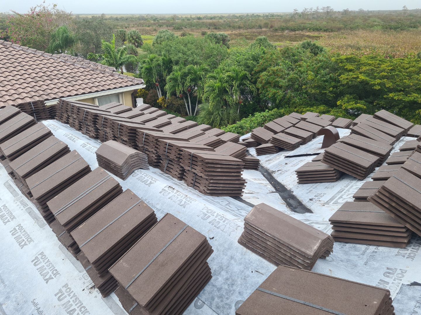 Residential Roofing Installation using WestLake Roofing Tile by BLUES BROTHERS CONSTRUCTION CORP