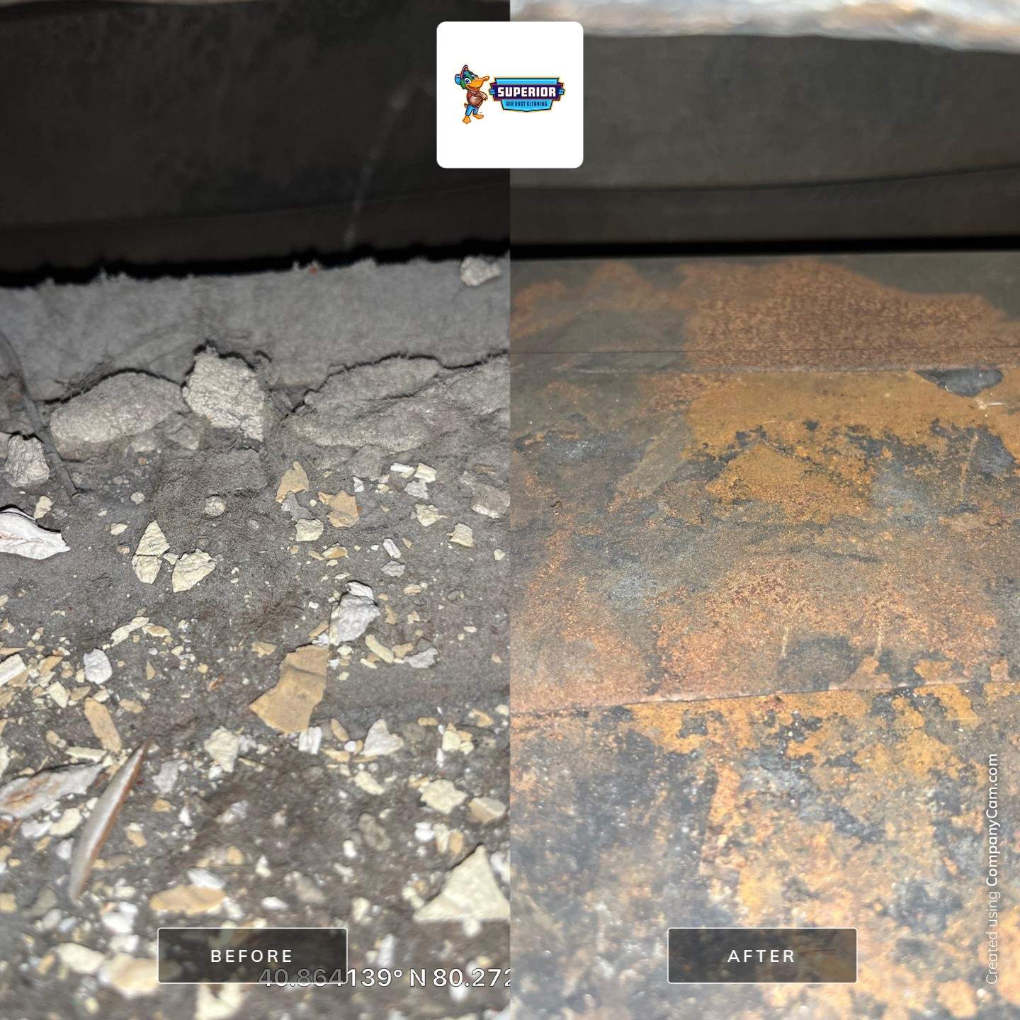 Air Duct Cleaning With a Vacuum Truck in Ellwood City, PA by Superior Air Duct Cleaning