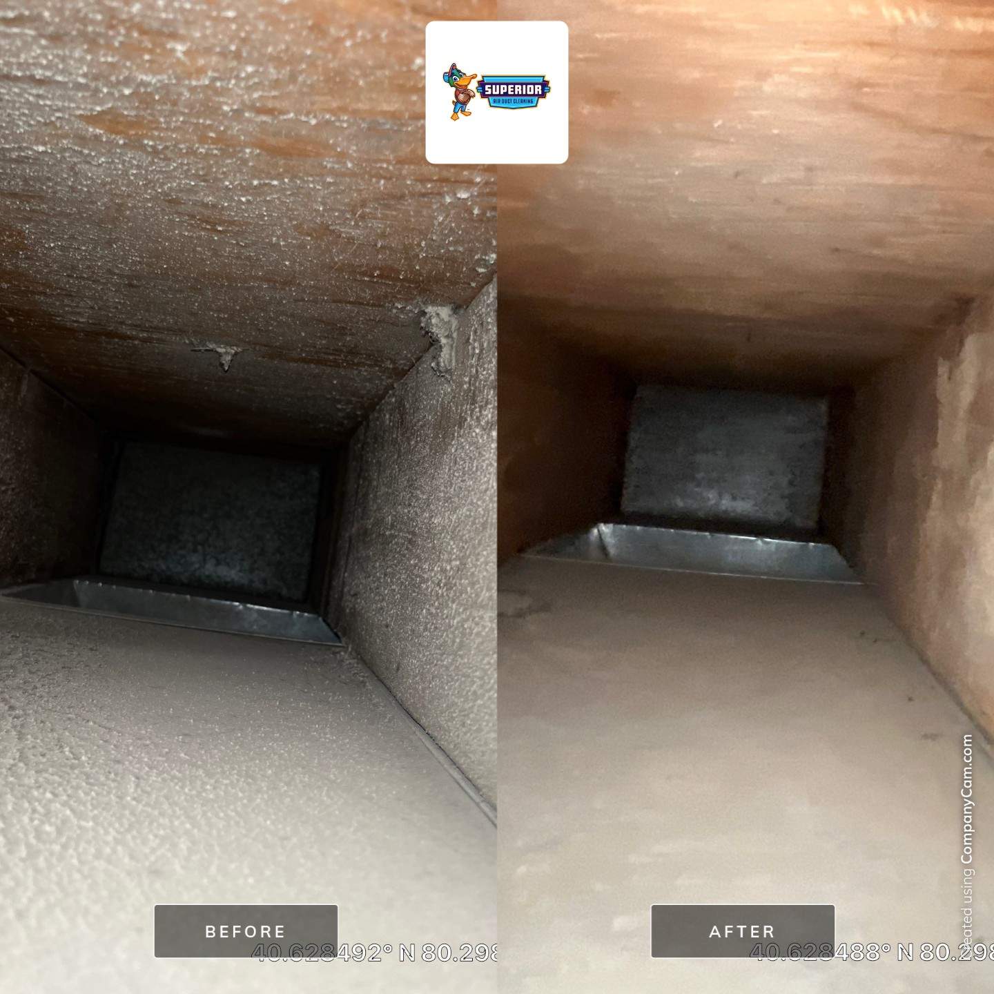 Air Duct Cleaning With a Vacuum Truck in Aliquippa, PA by Superior Air Duct Cleaning