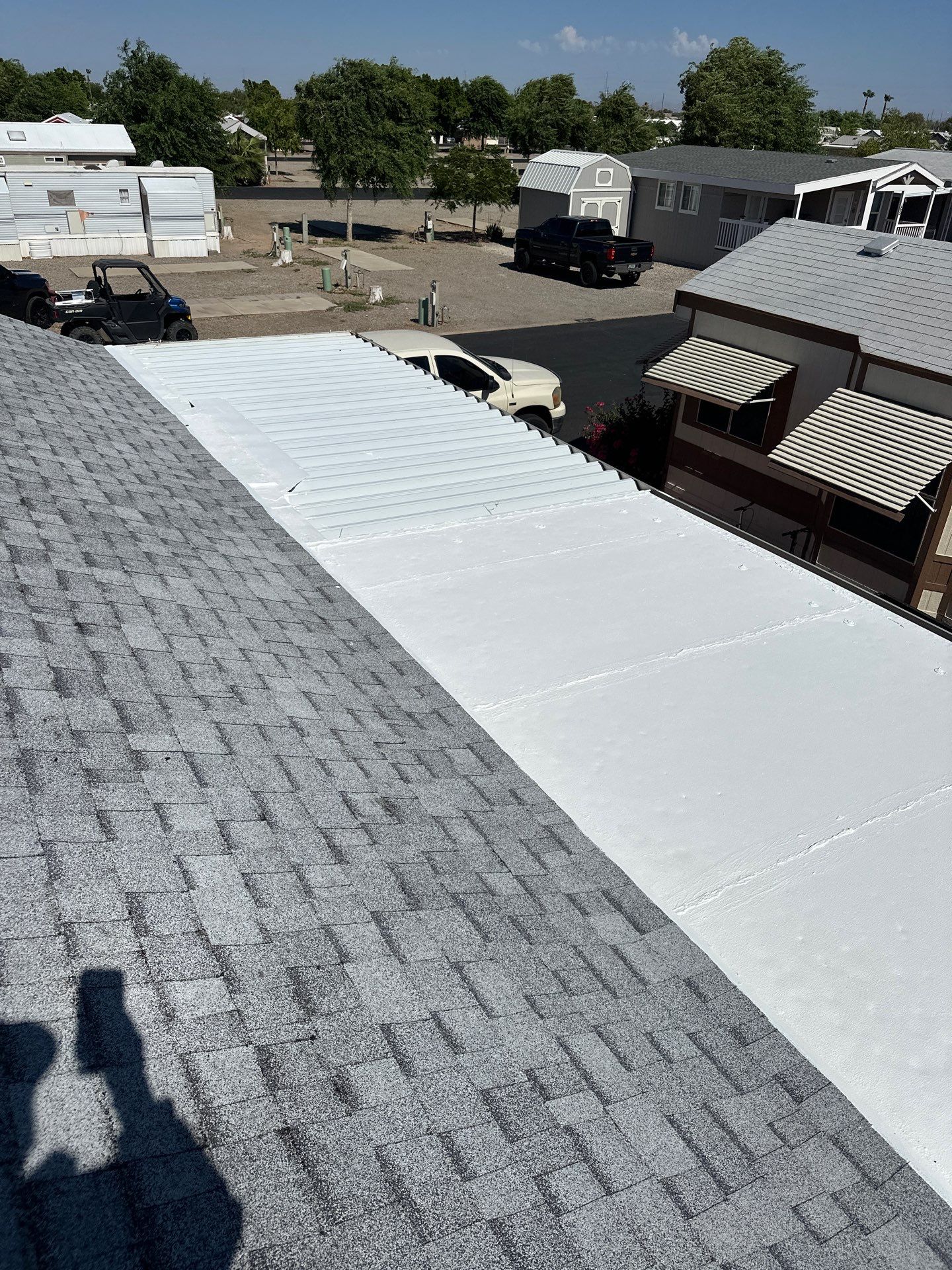 Silver Birch Shingles by Reimagine Roofing