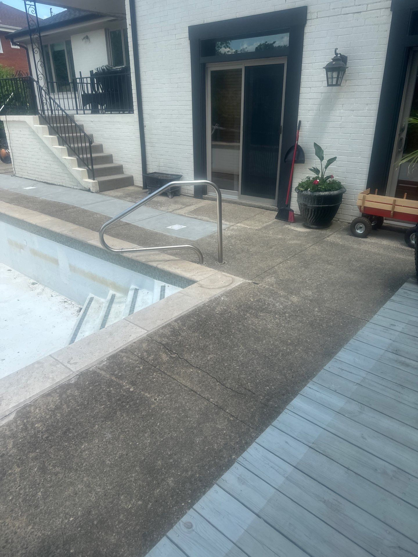 Pool Deck Project in Pittsburgh by Floors in a Day, Inc