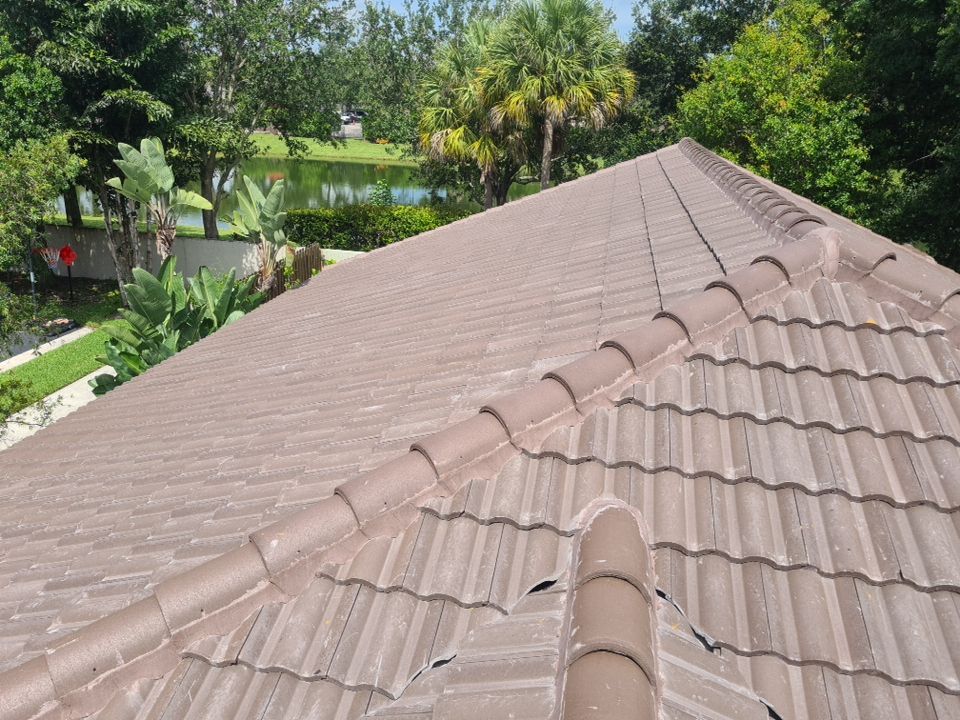 Residential Roofing Installation using Eagle Roofing Tile by BLUES BROTHERS ROOFING