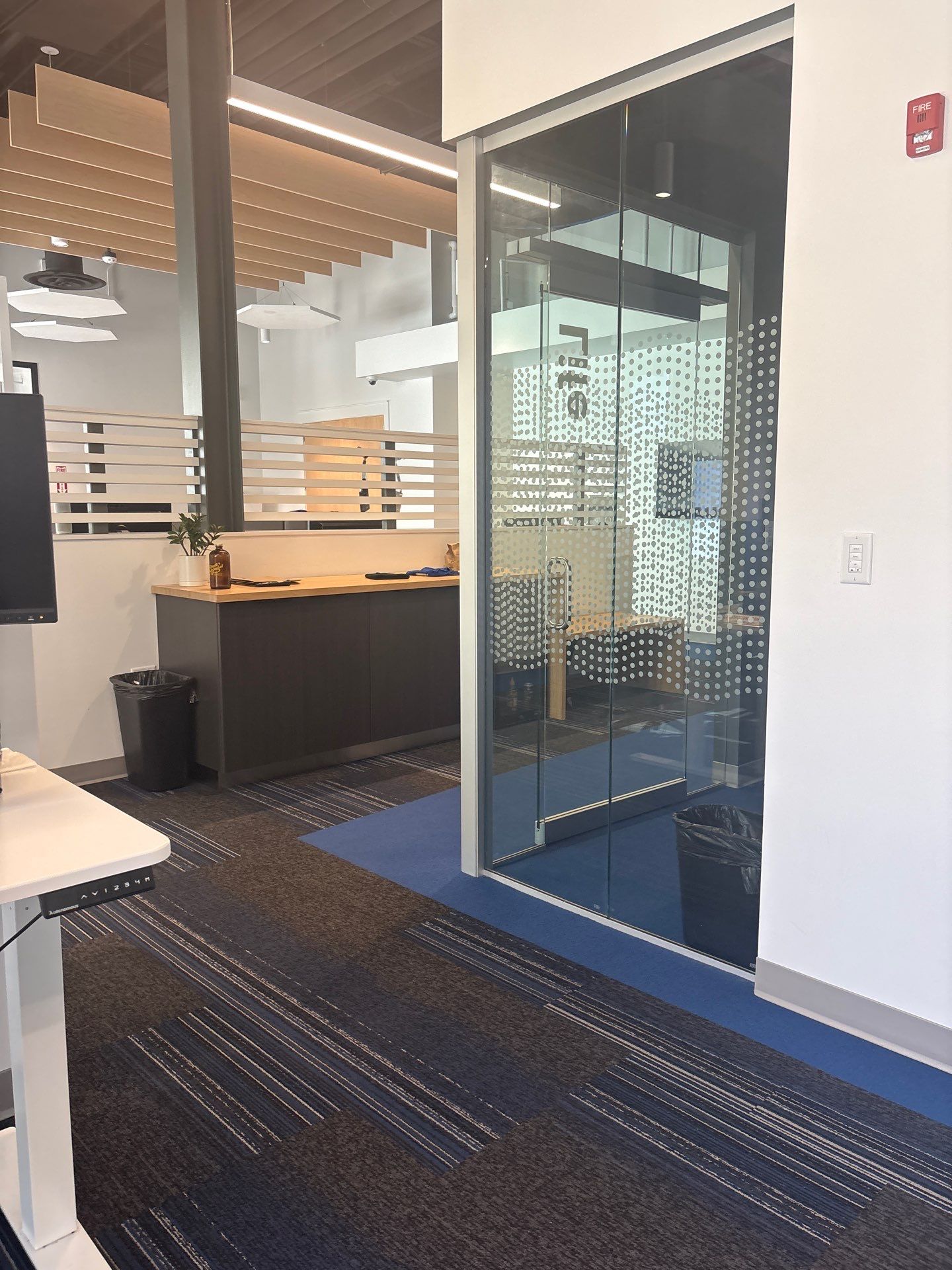 Commercial Office Interior Fit-Out with Glass Partitions in Lincoln by CompanyCam Sales Demo