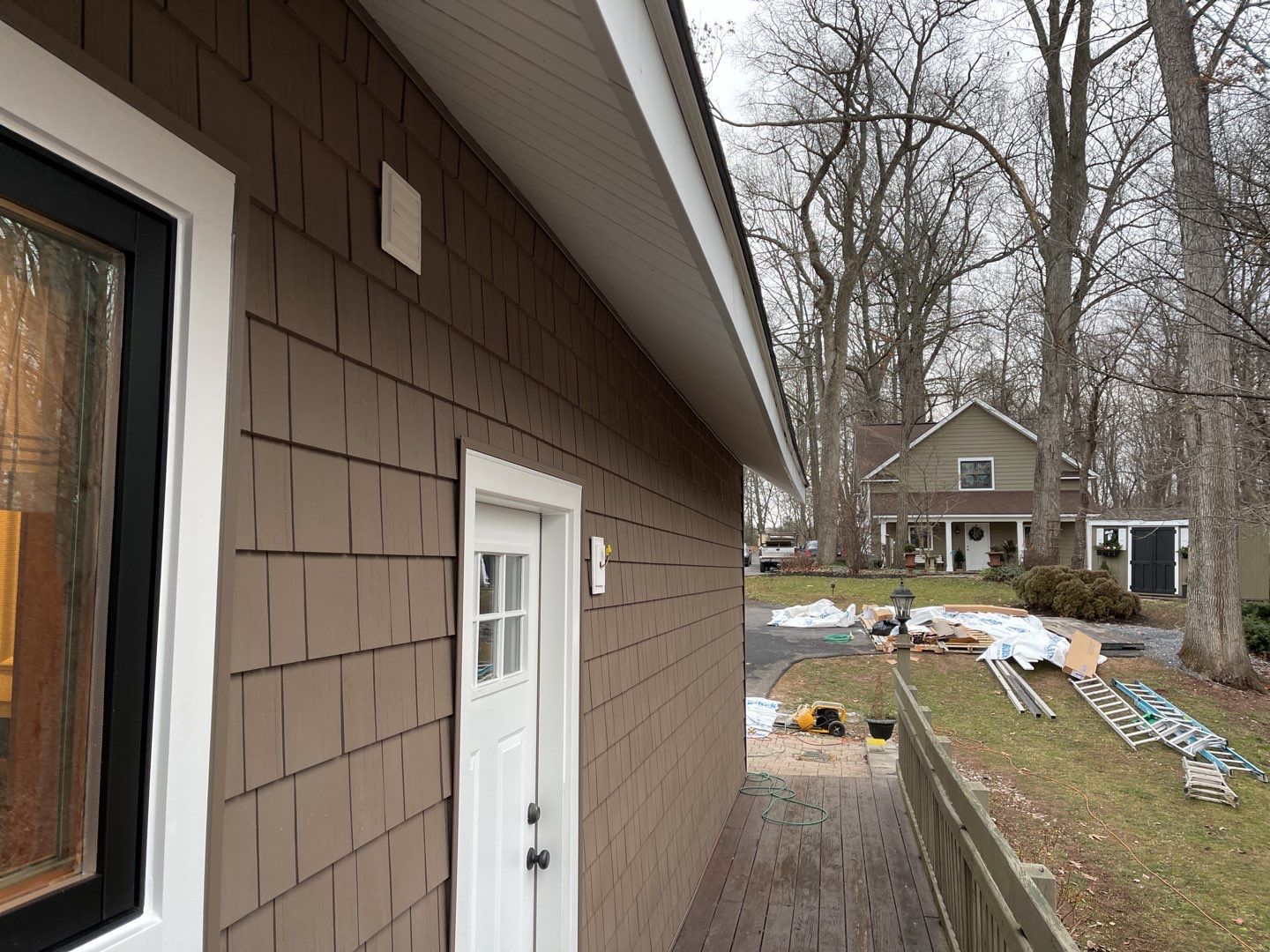 Roof, Siding, Soffit, Trim, and Gutter replacement by American Home Contractors