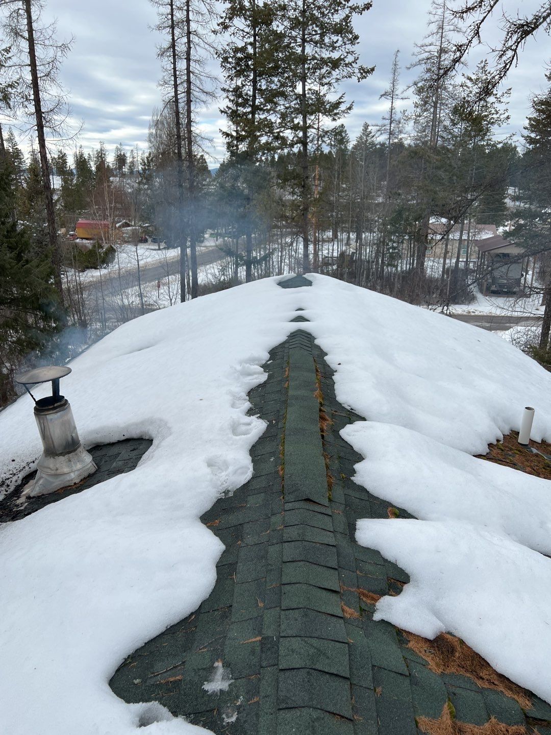 GAF Timberline HDZ - Hunter Green by Montana Roofing Solutions