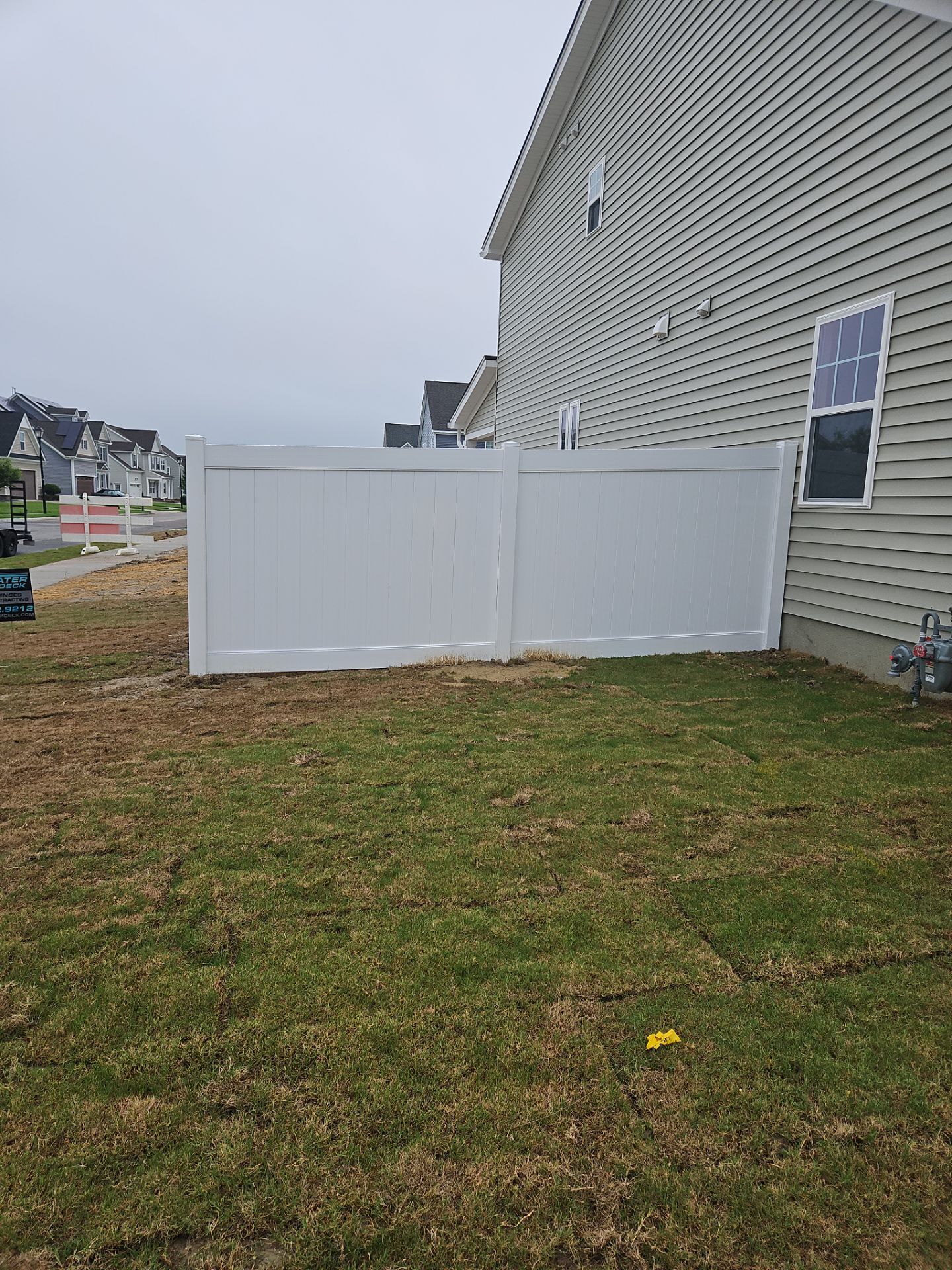Clean Lines. Lasting Strength. by Tidewater Fence
