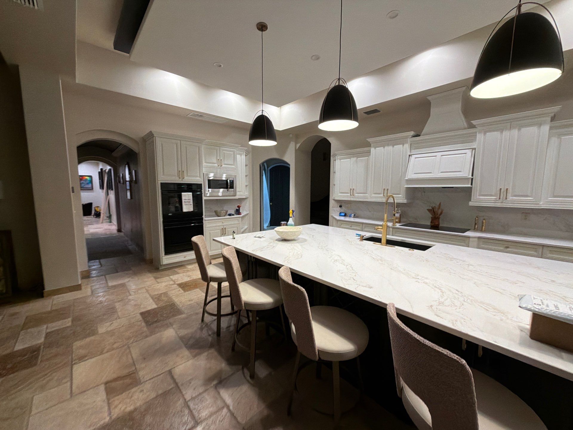 Two Tone Cabinets Repaint by Fresh Coat Painters