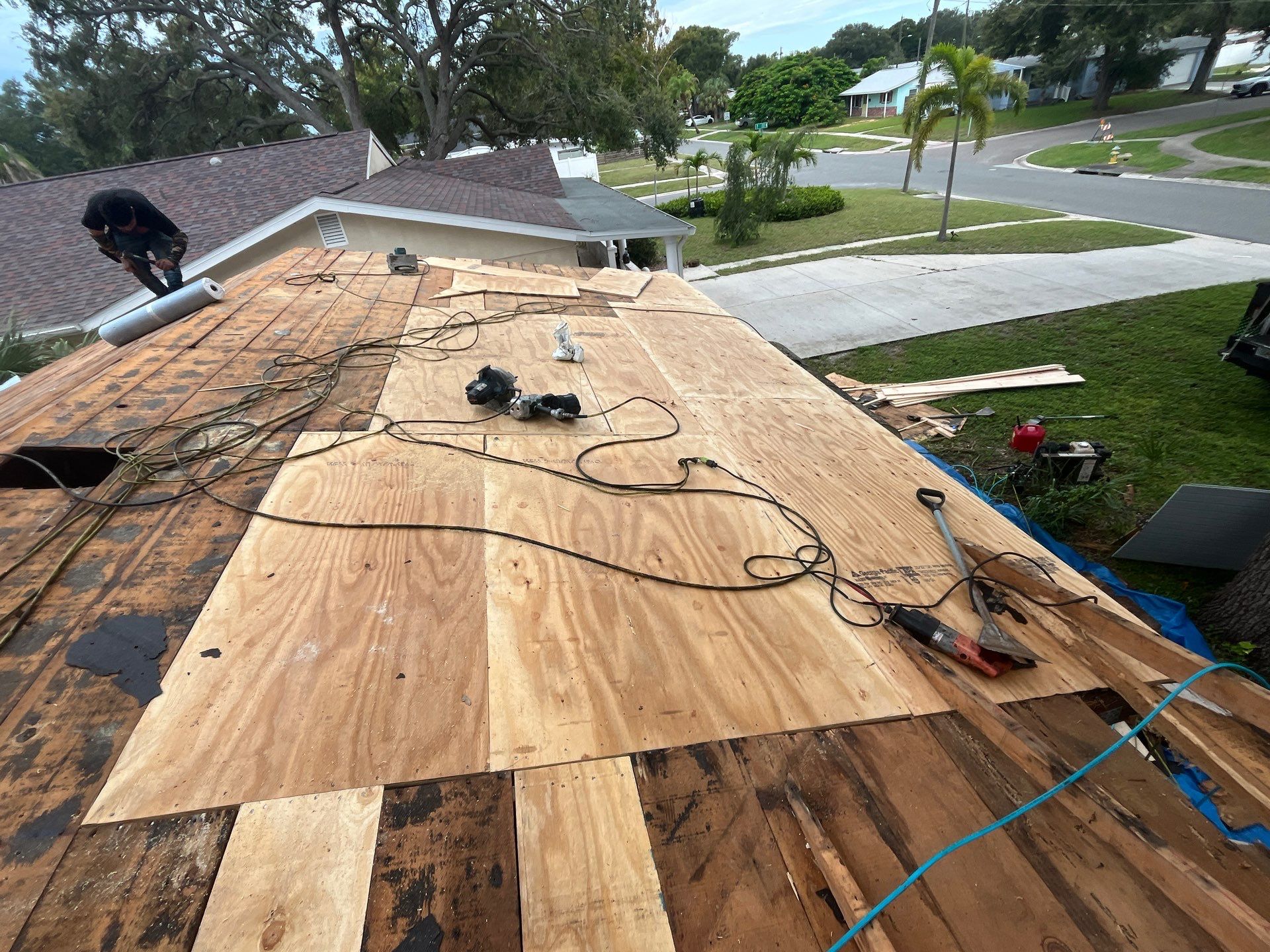 Project in St. Petersburg 33703 by Mitchell Roofing Company LLC