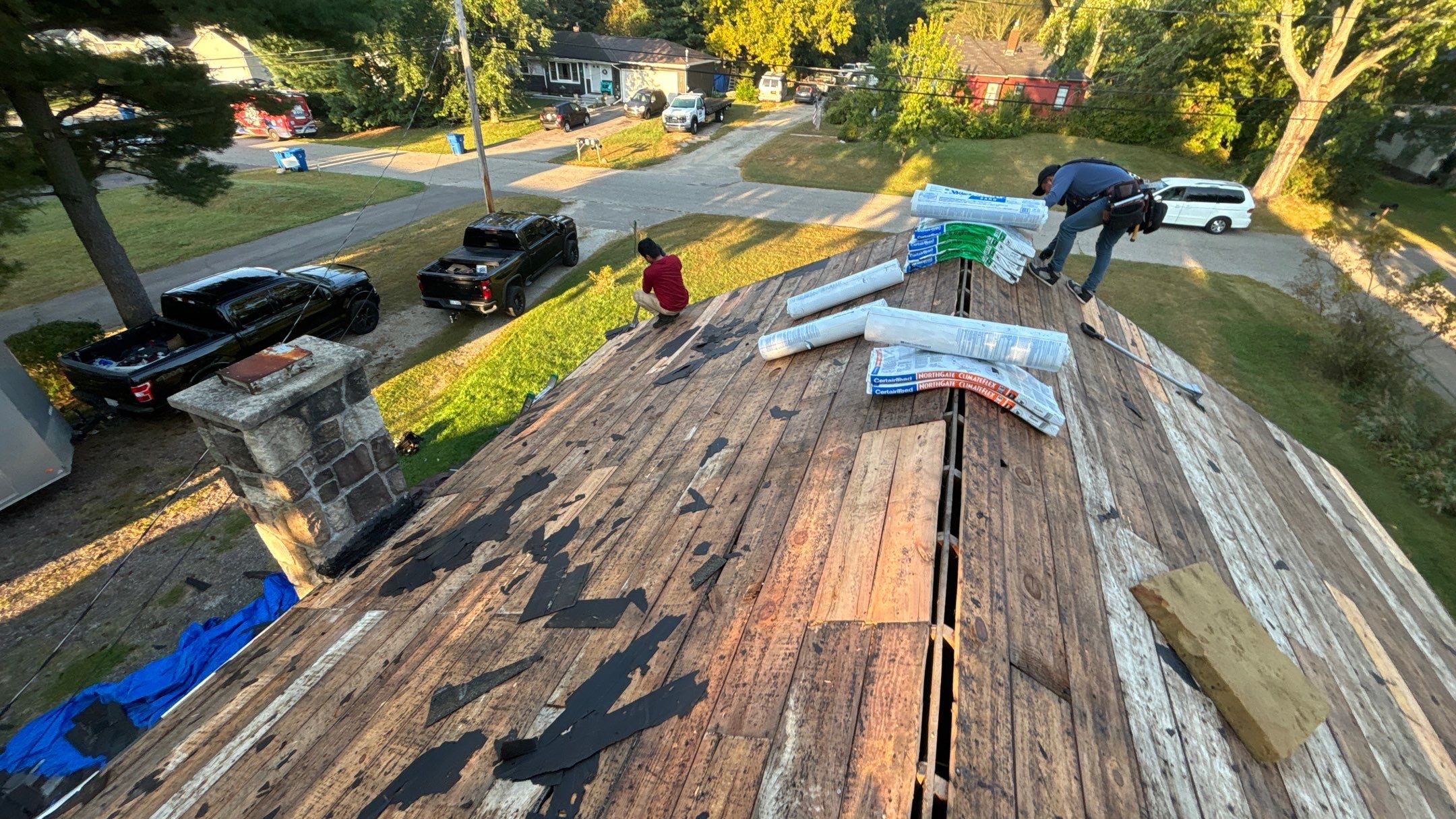 Roof Replacement using CertainTeed Northgate by 180 Contractors