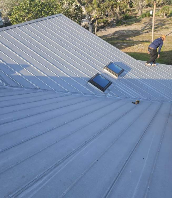 Screw Replacement/Skylight Replacement by Four Peaks Roofing