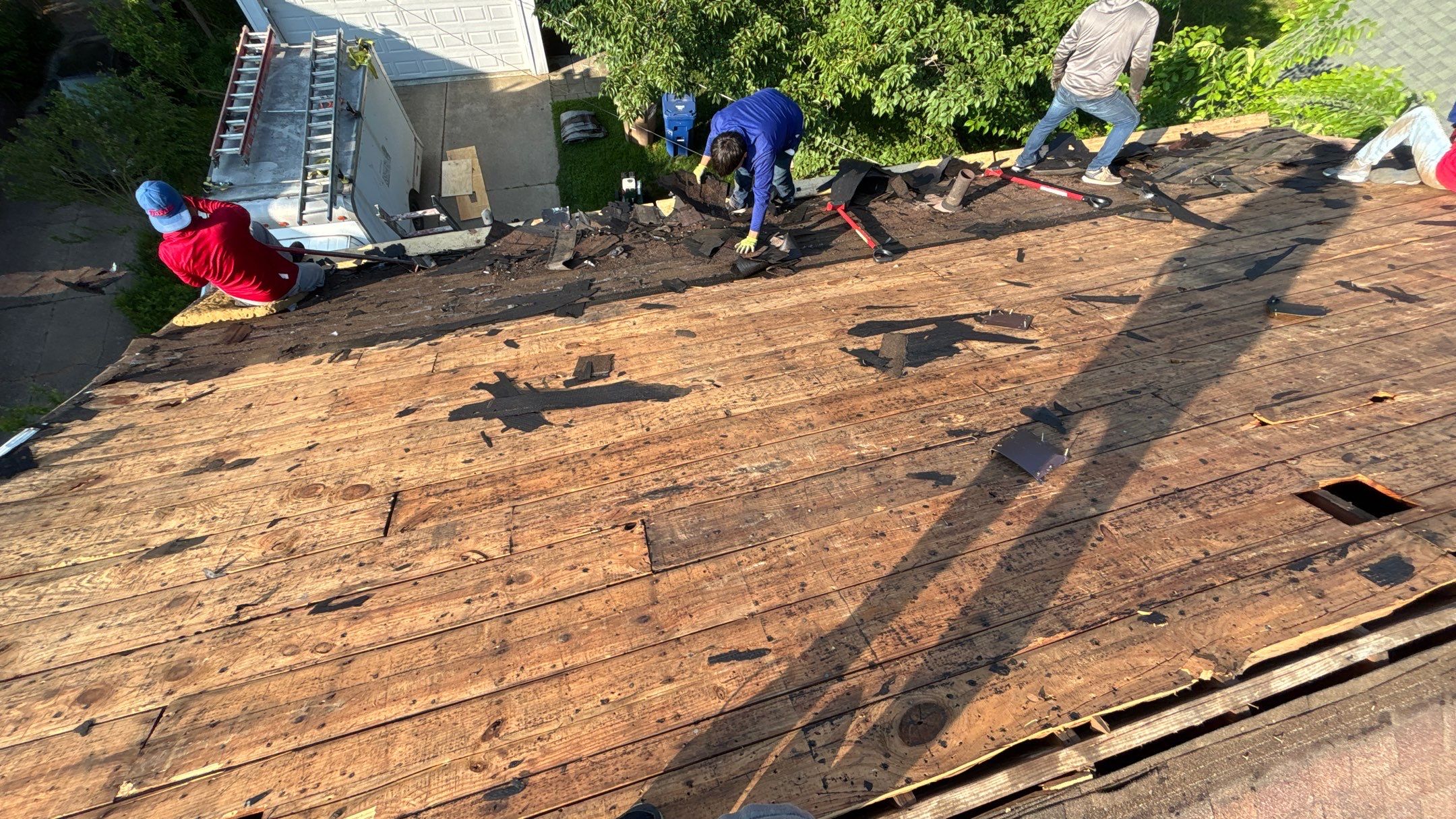 Roof Replacement using Owens Corning Desert Rose by 180 Contractors