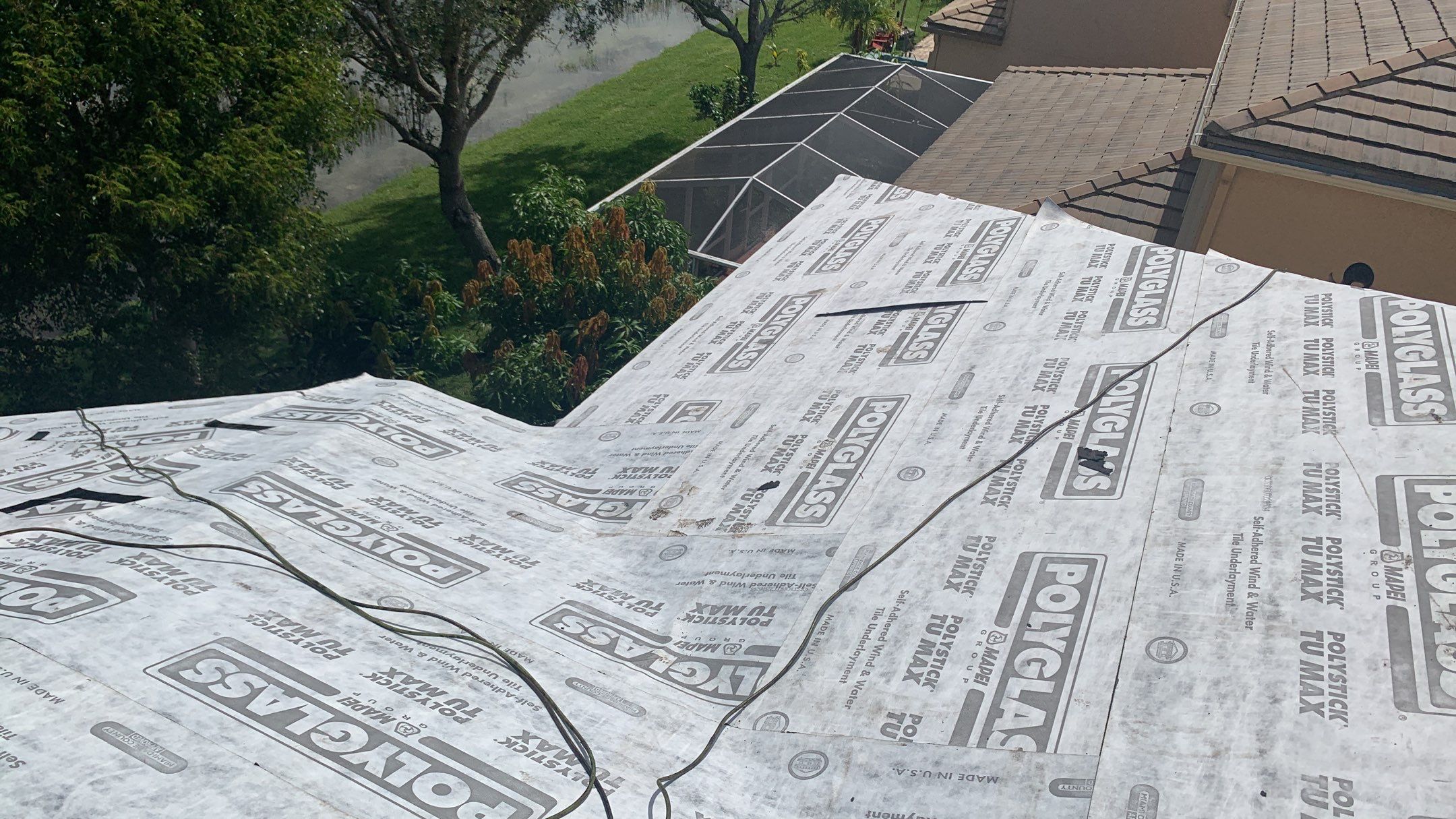 Residential Roofing Installation using Eagle Roofing Tile by BLUES BROTHERS ROOFING