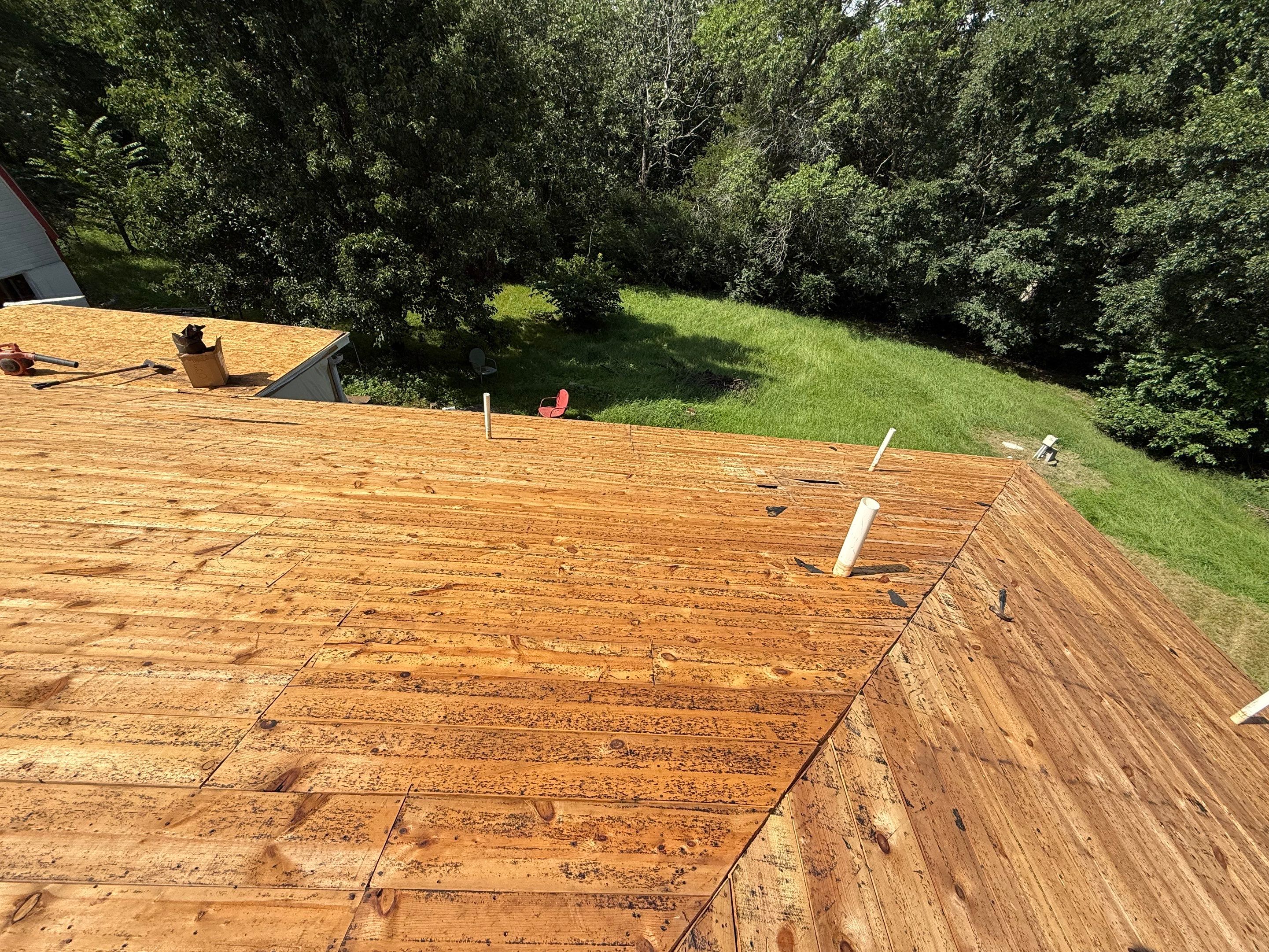 2 layers tear off & installation of new architectural shingles. by In & Out Construction & Remodeling, LLC