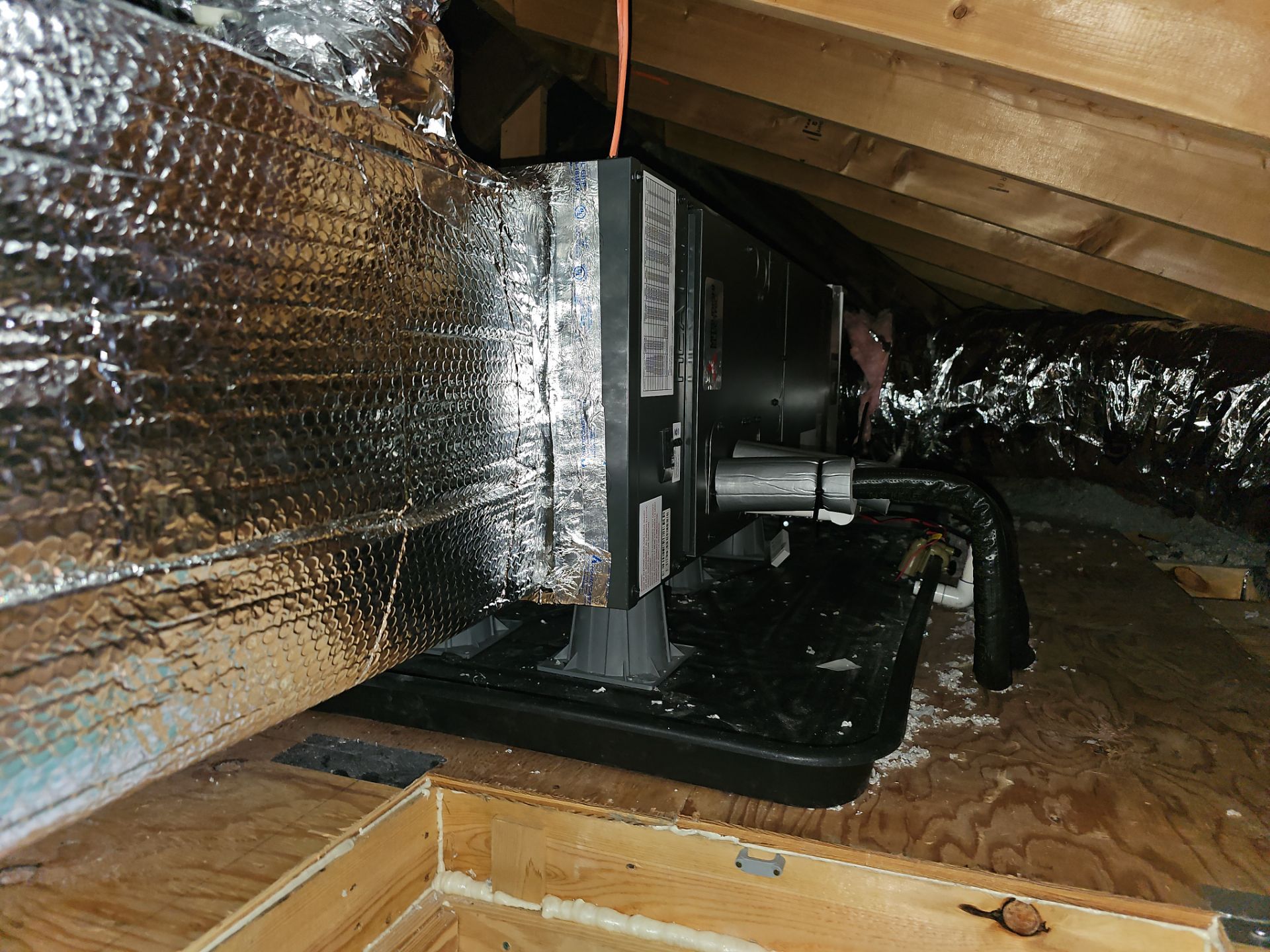 Oil to Electric Conversion using Mitsubishi by Ocean State Air Solutions