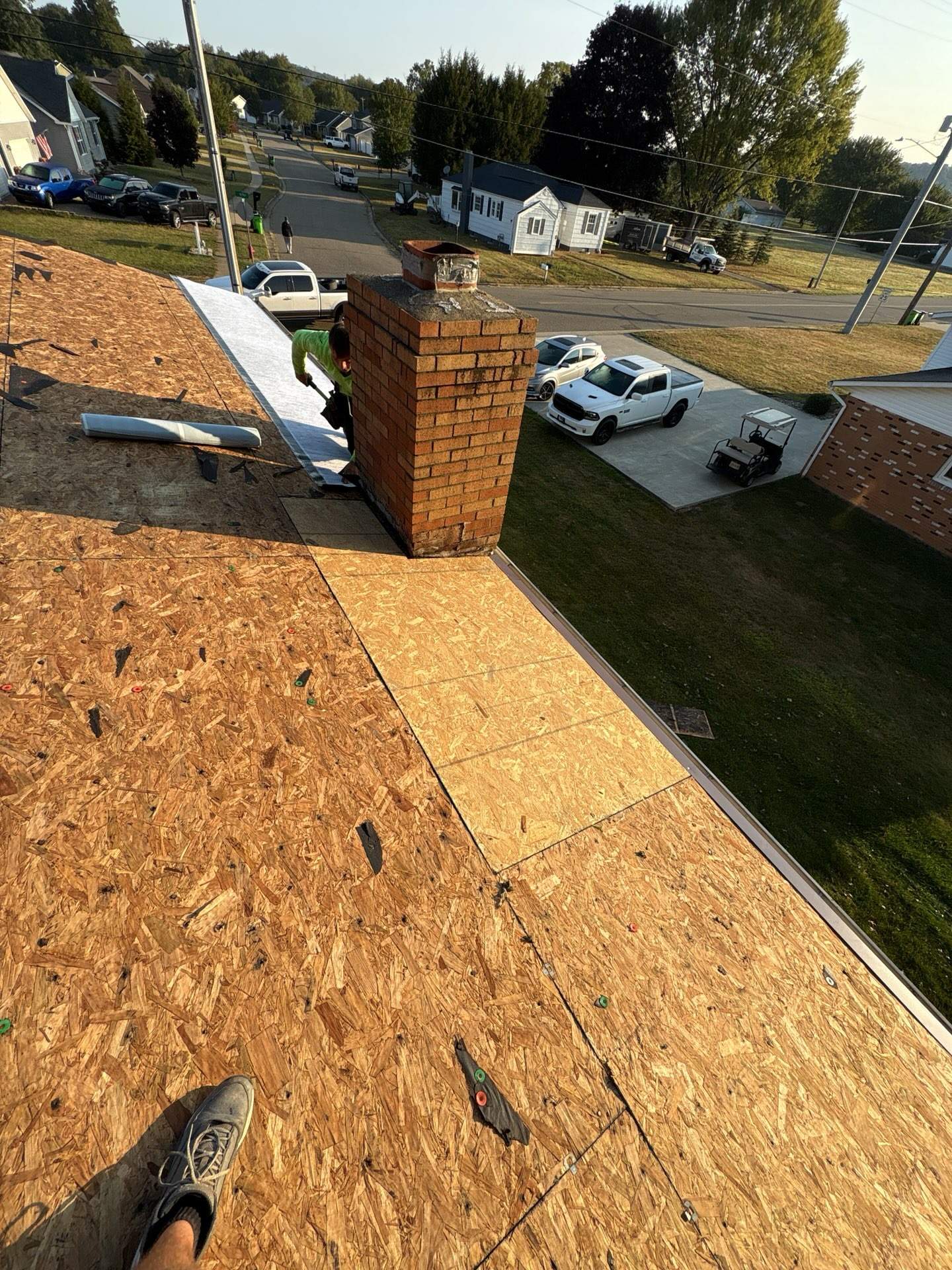 Project in Strasburg Ohio by Pine Ridge Roofing LLC