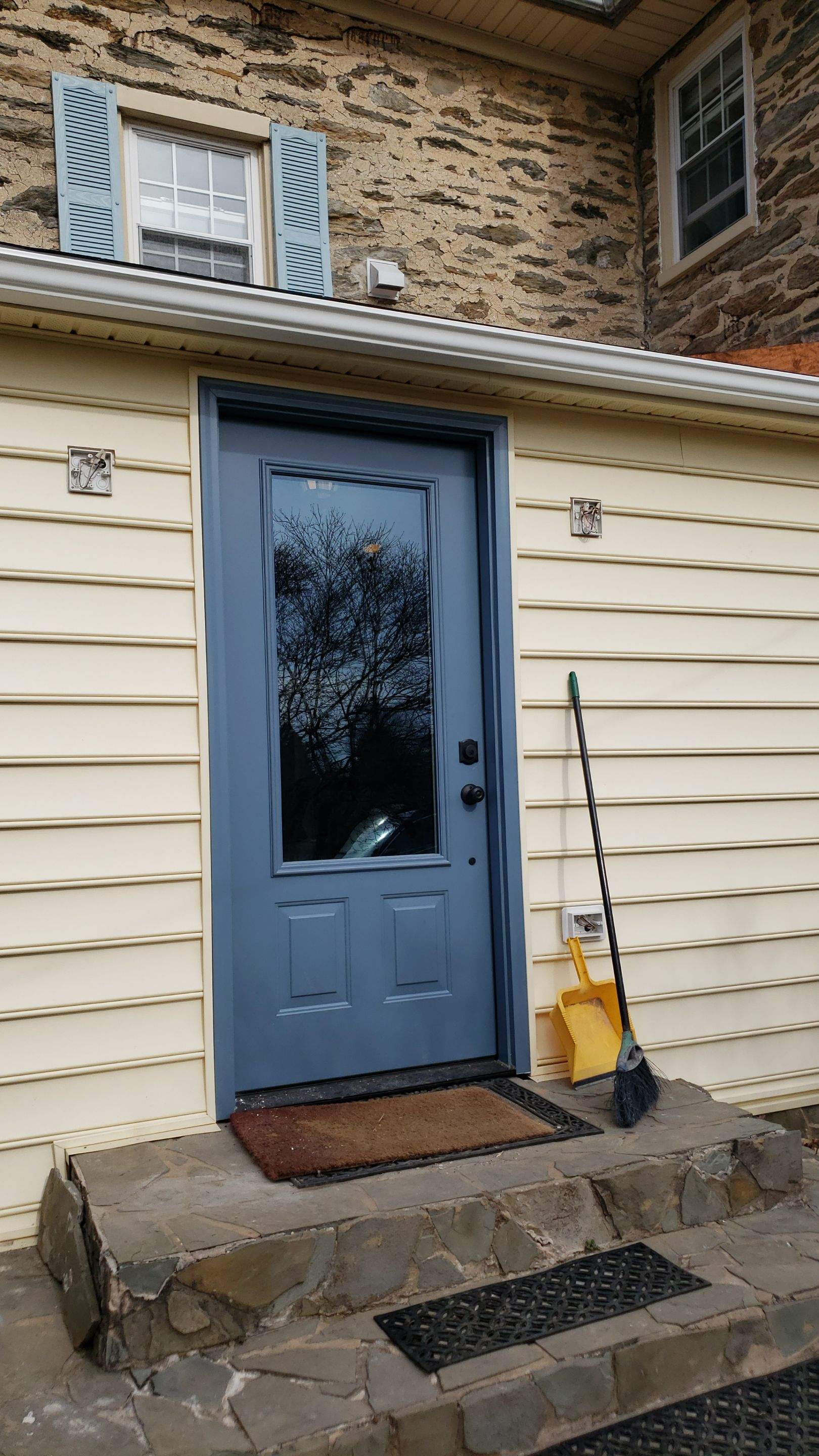Copper Flashing and Door Installation by Roof Right Inc