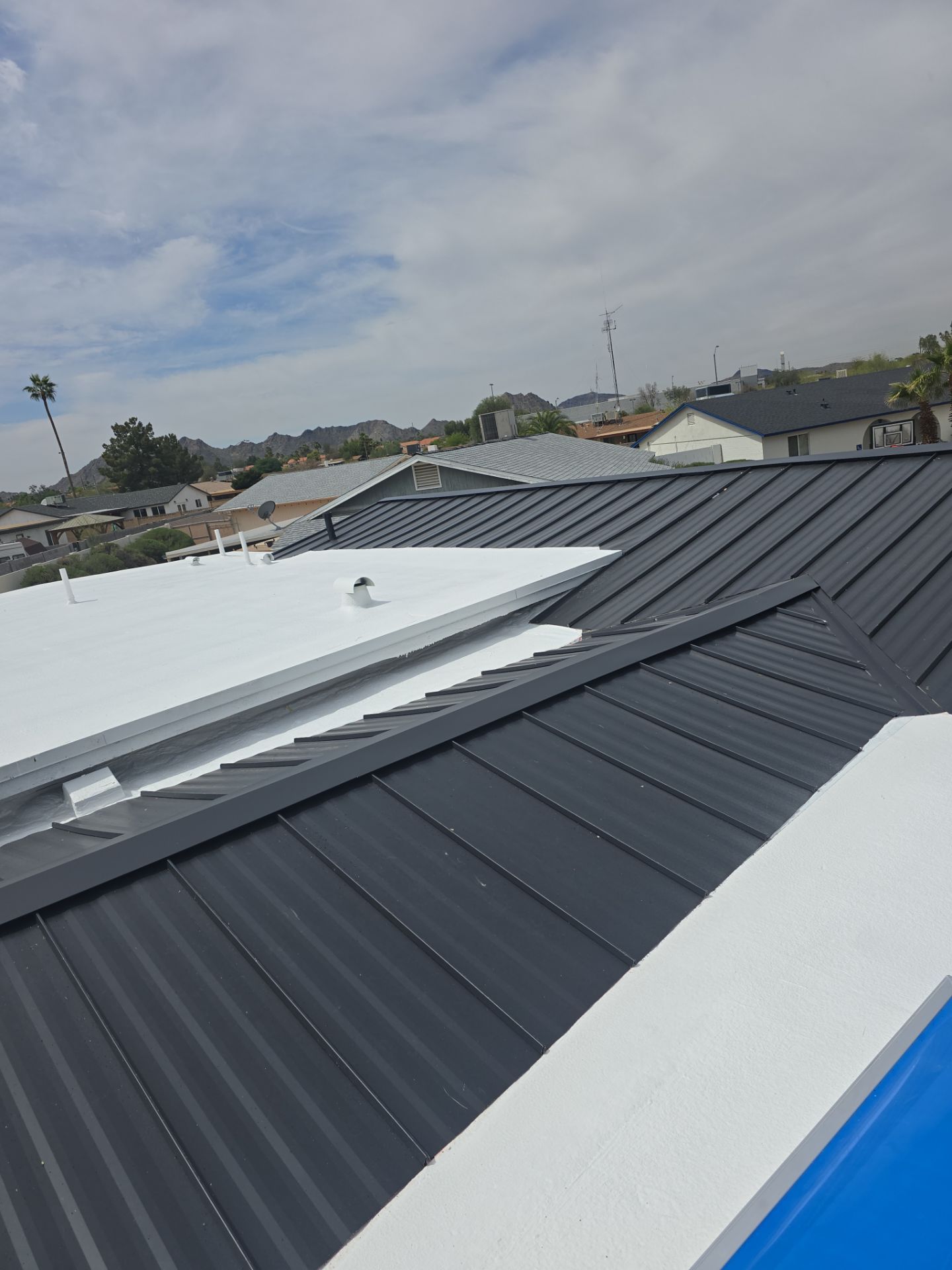 Matte Black Standing Seam by Reimagine Roofing