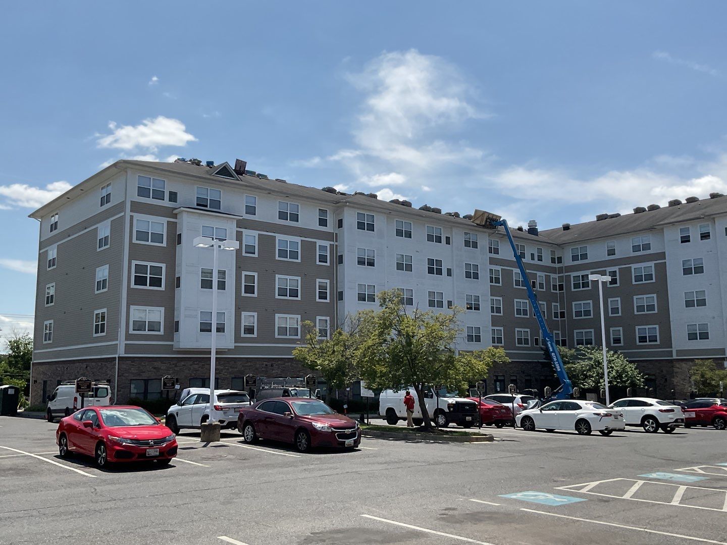 Multi-Family Commercial shingle roof by Alpha Design Services