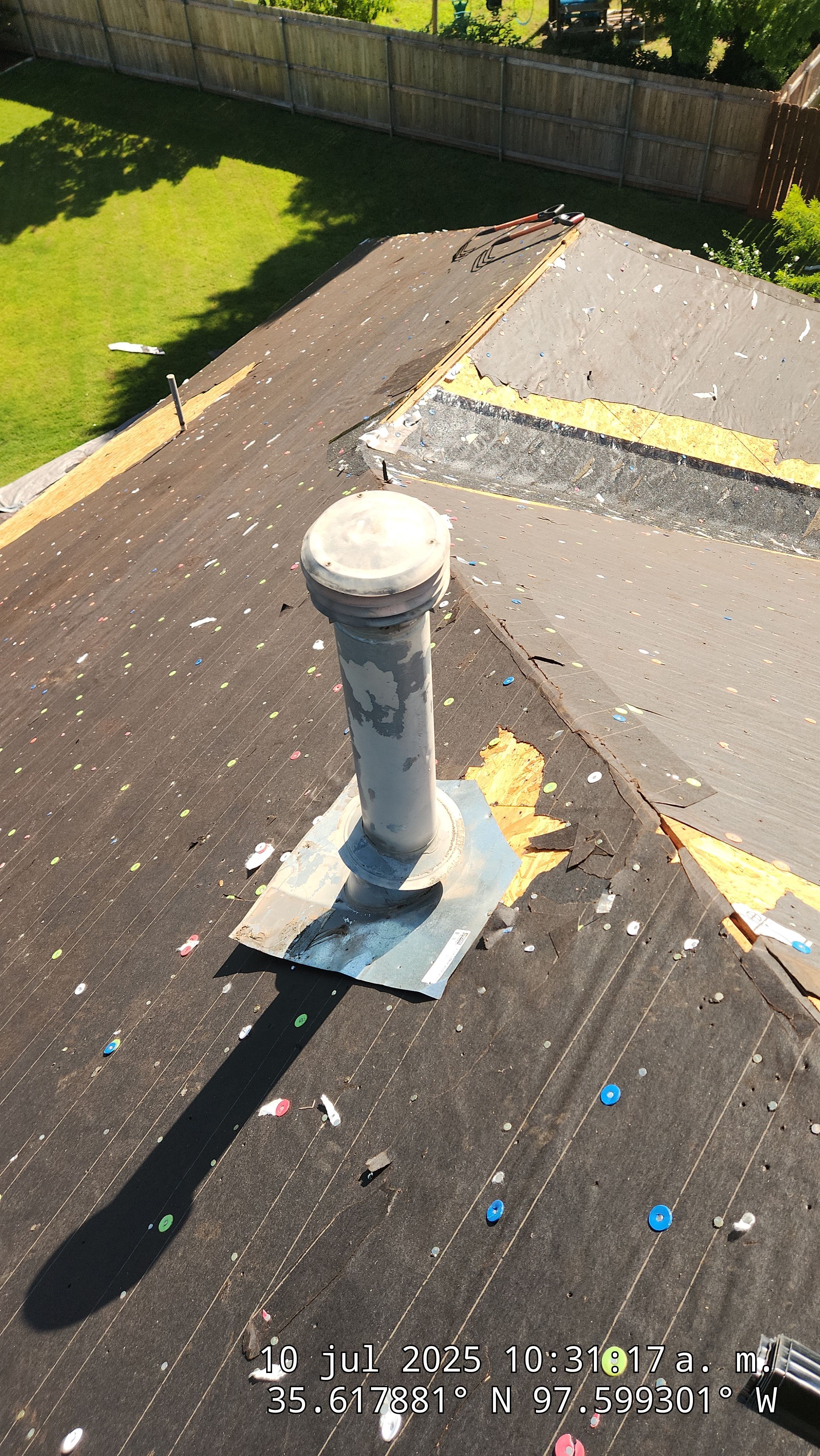Residential Roofing Installation using GAF by Castillo Roofing