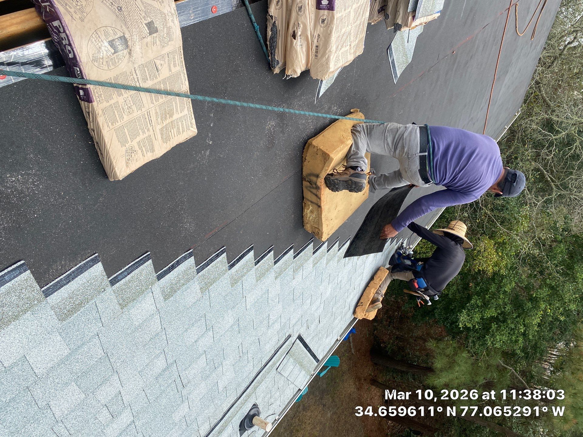 Fortified Roof Replacement using Landmark Pro Colonial Slate by RGR Construction and Roofing, LLC
