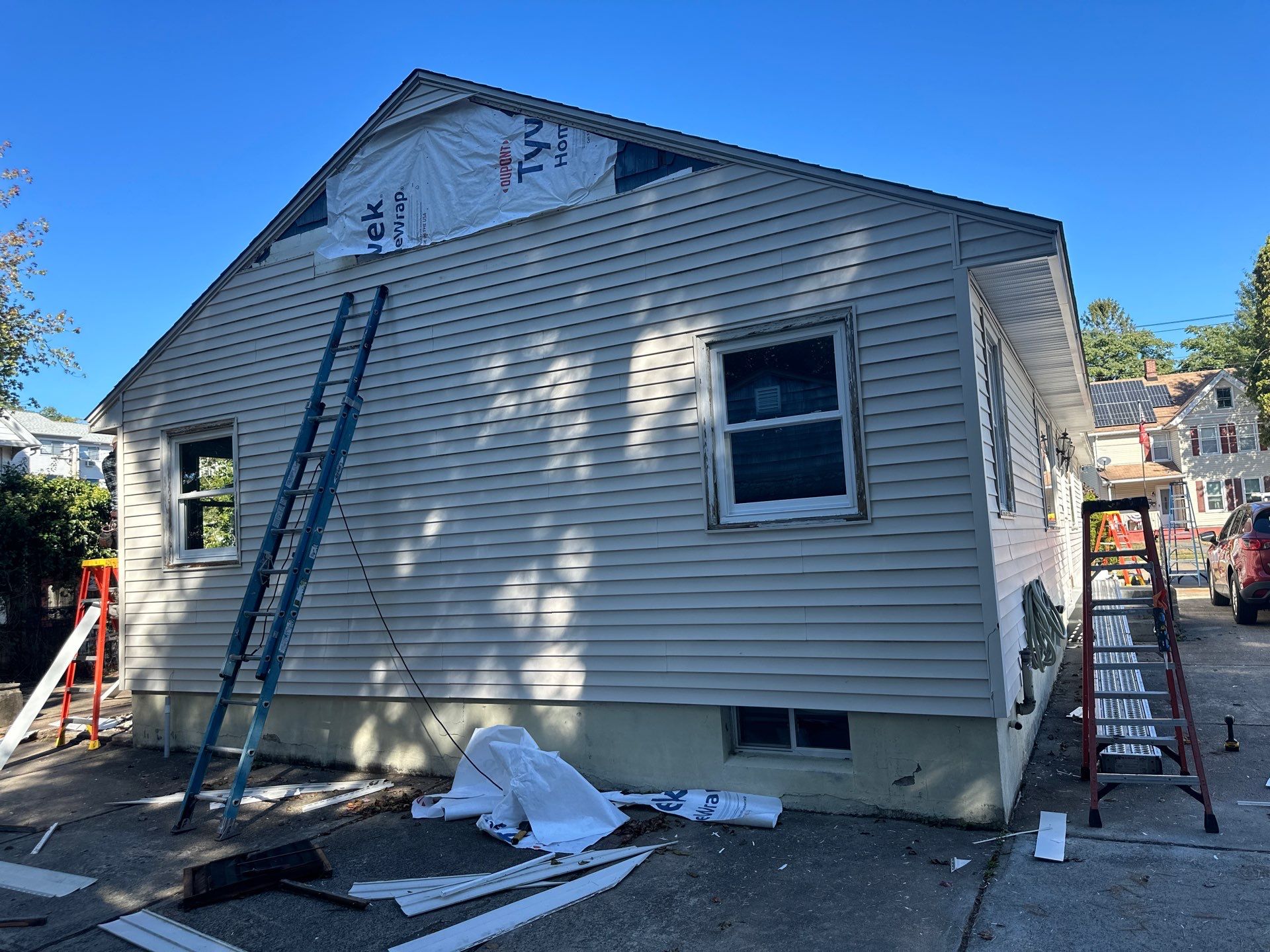 Residential Roofing Installation using Owens Corning TruDefinition Duration - Estate Gray by A Plus Exterior