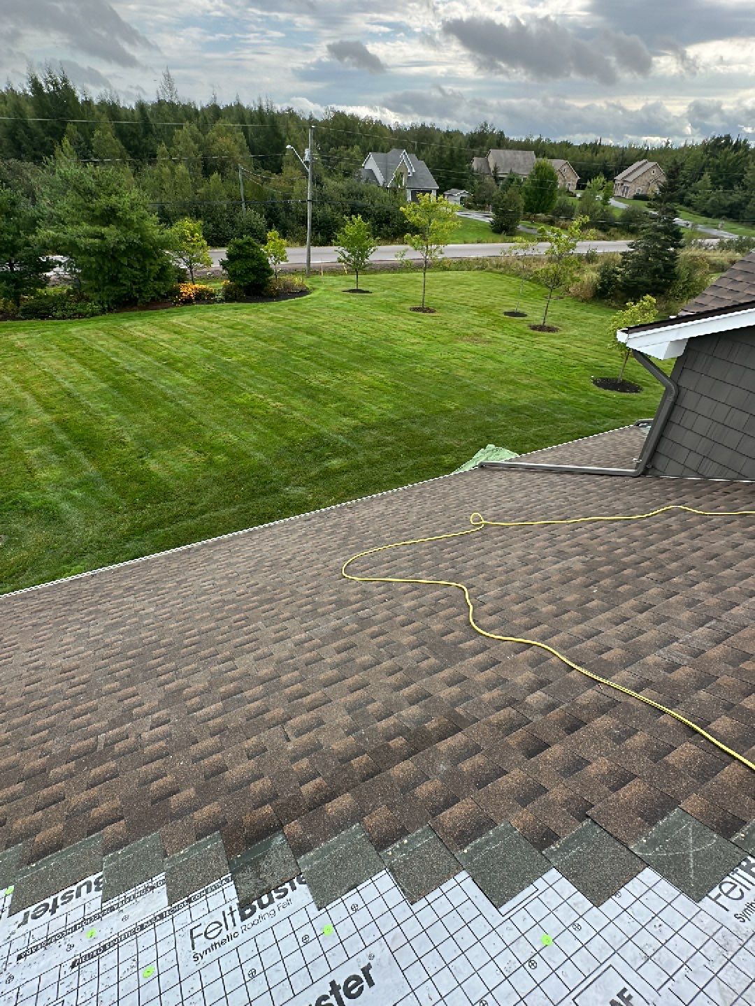 Residential Roofing Installation using Asphalt GAF HDZ by Artisan Roofing & Home Improvements Inc.