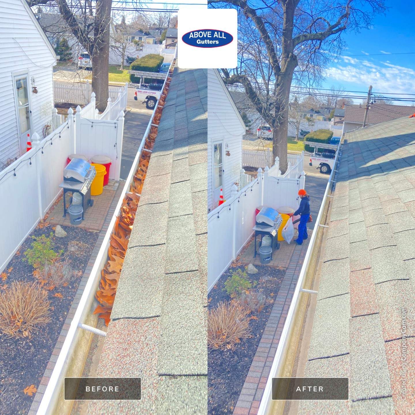 Gutter Cleaning Bethpage by Above All Gutters 