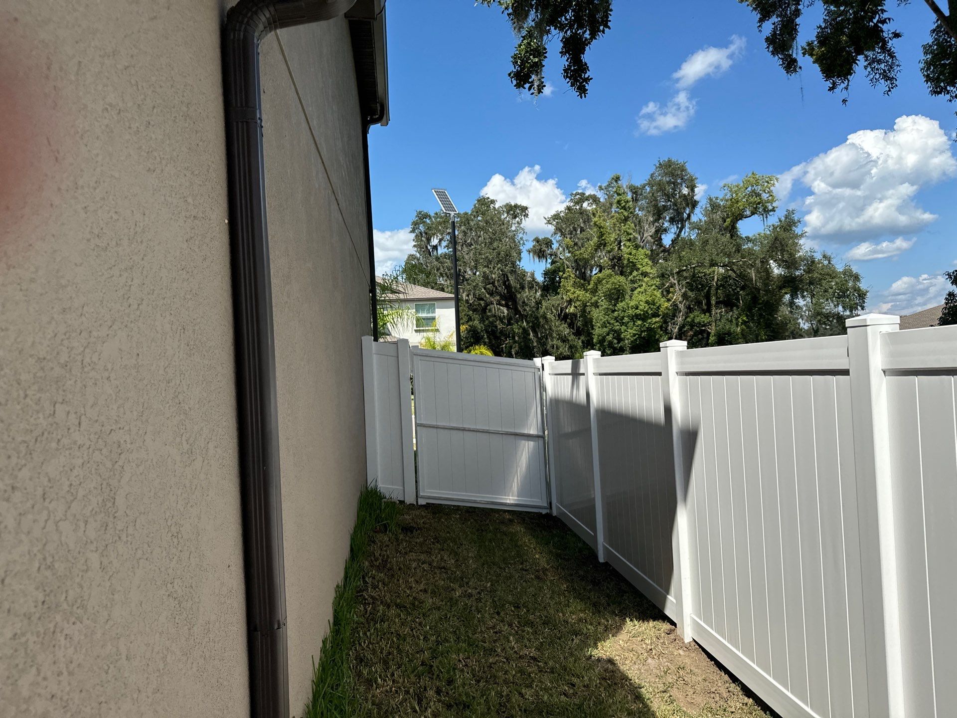Vinyl Fence Installation using 6Ft White Vinyl Privacy Fence by Asap fence and gates, LLC