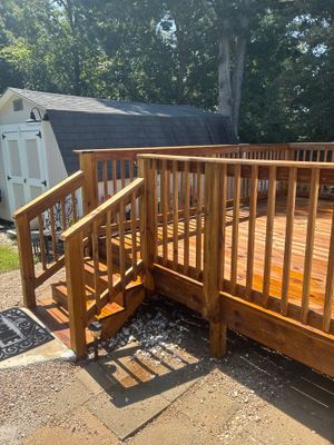 Deck using Wood Sealant