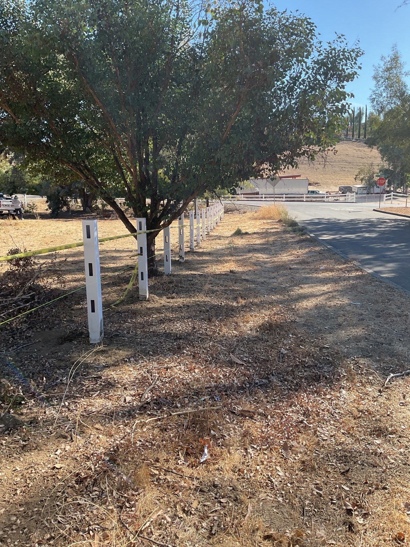 Fence Installation using Vinyl  by Fence Guys Inc. 