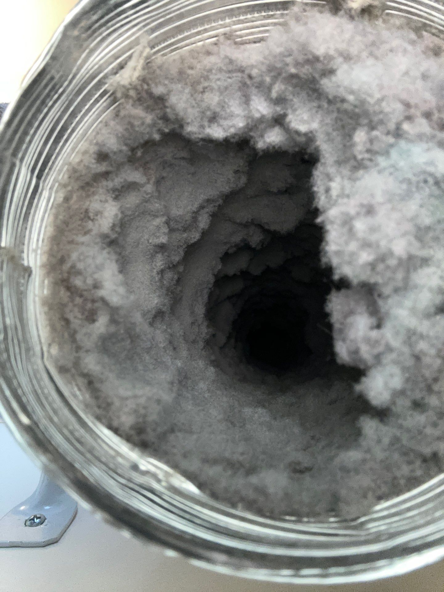 dryer vent cleaning using Compressed air by Pronto Air Duct Cleaning